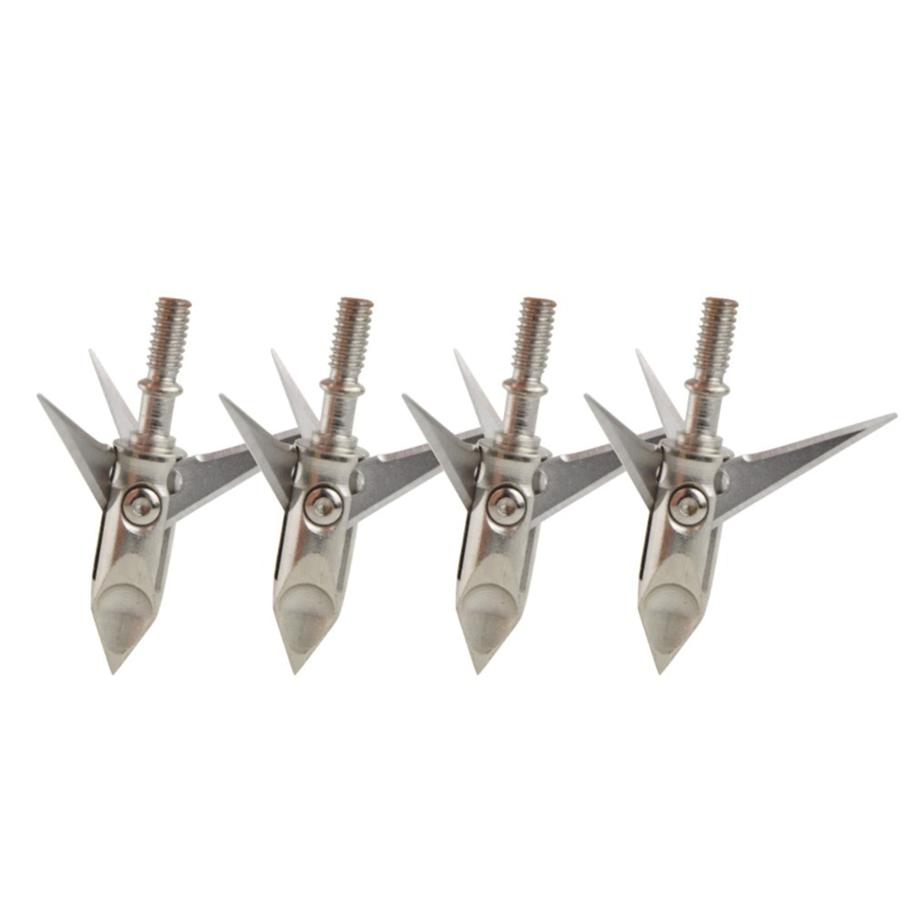 6X Hunting Broadheads Archery Blade Arrowheads BowHunting Target