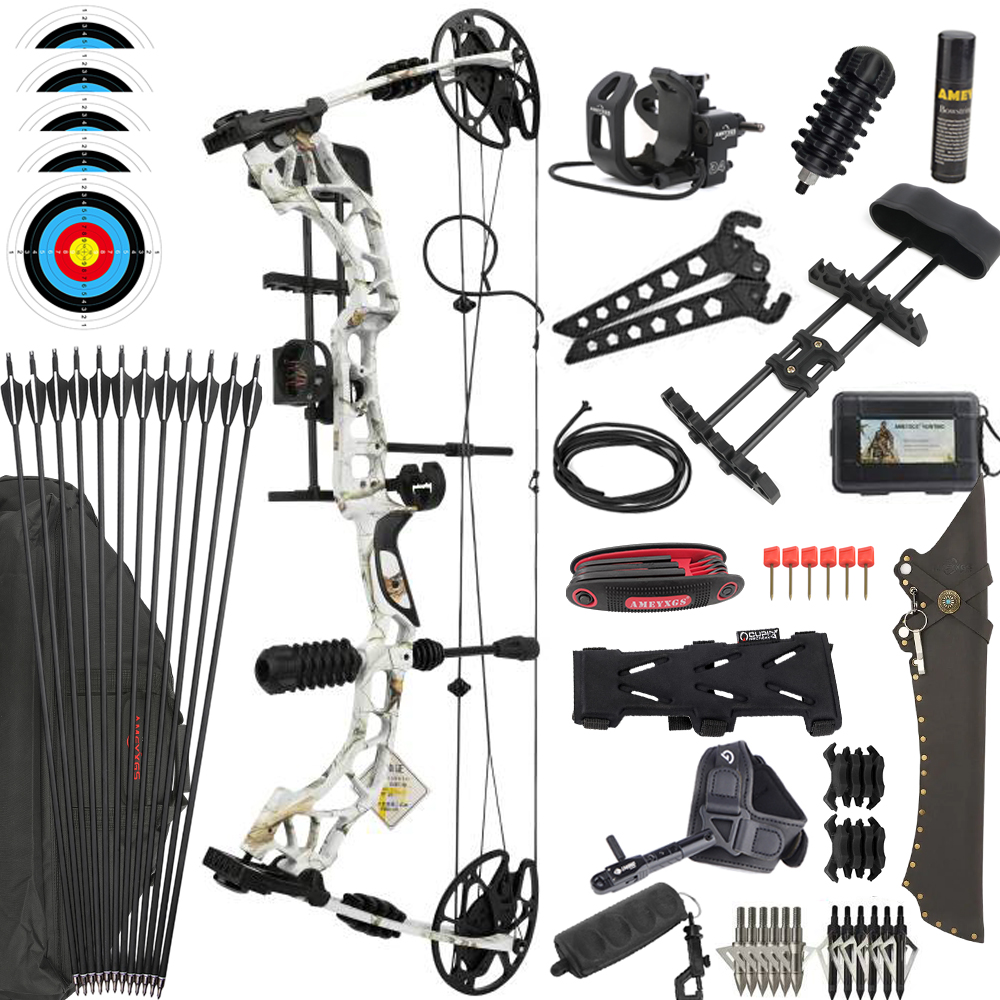 KANMEI QIN Compound Hunting Bow Archery for Beginning 35-70lbs