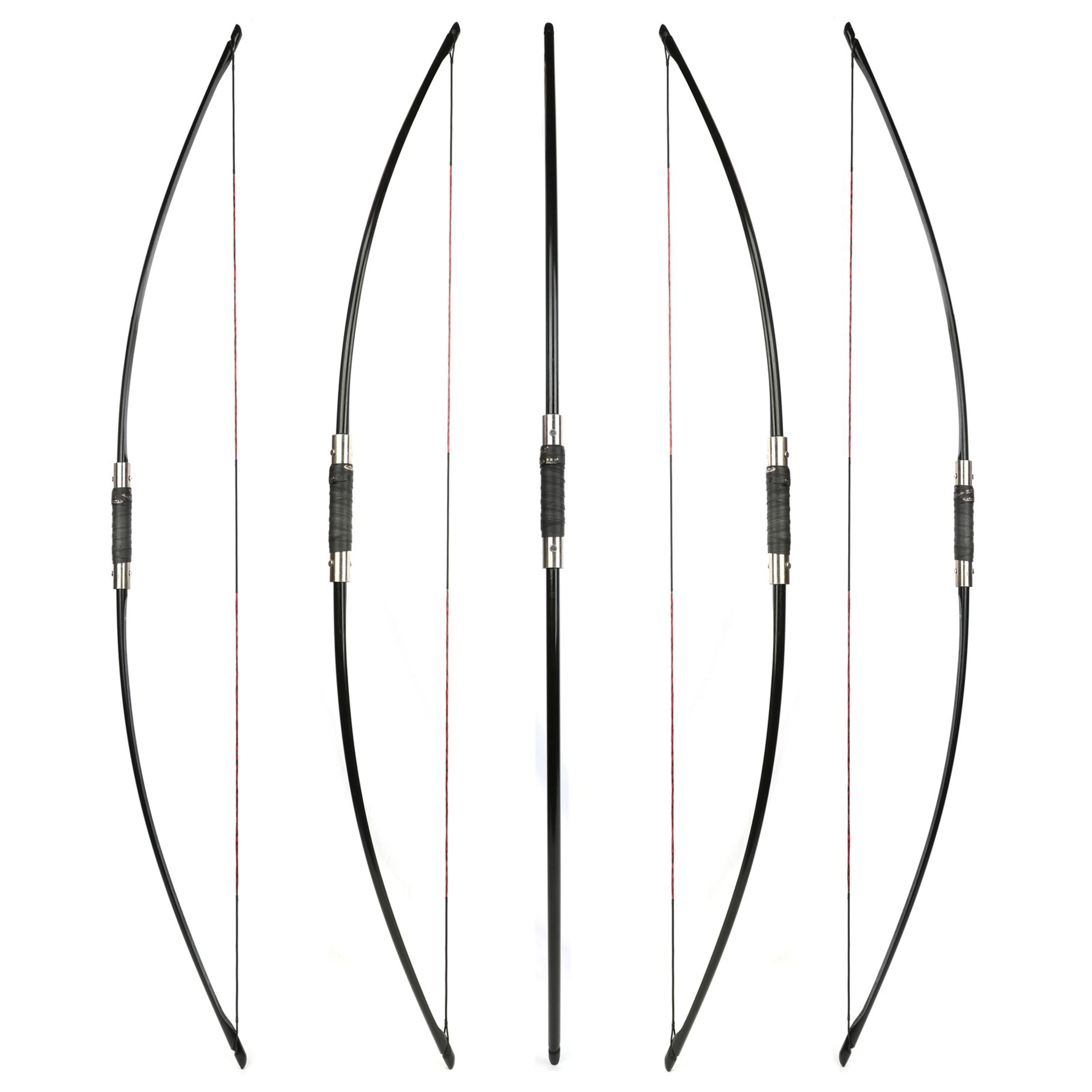 Archery Takedown English Longbow 60lbs Bow Shooting
