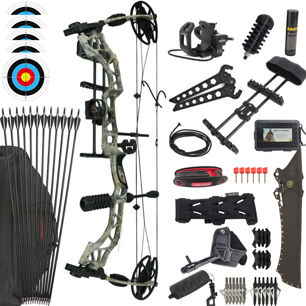 KANMEI QIN Compound Hunting Bow Archery for Beginning 35-70lbs