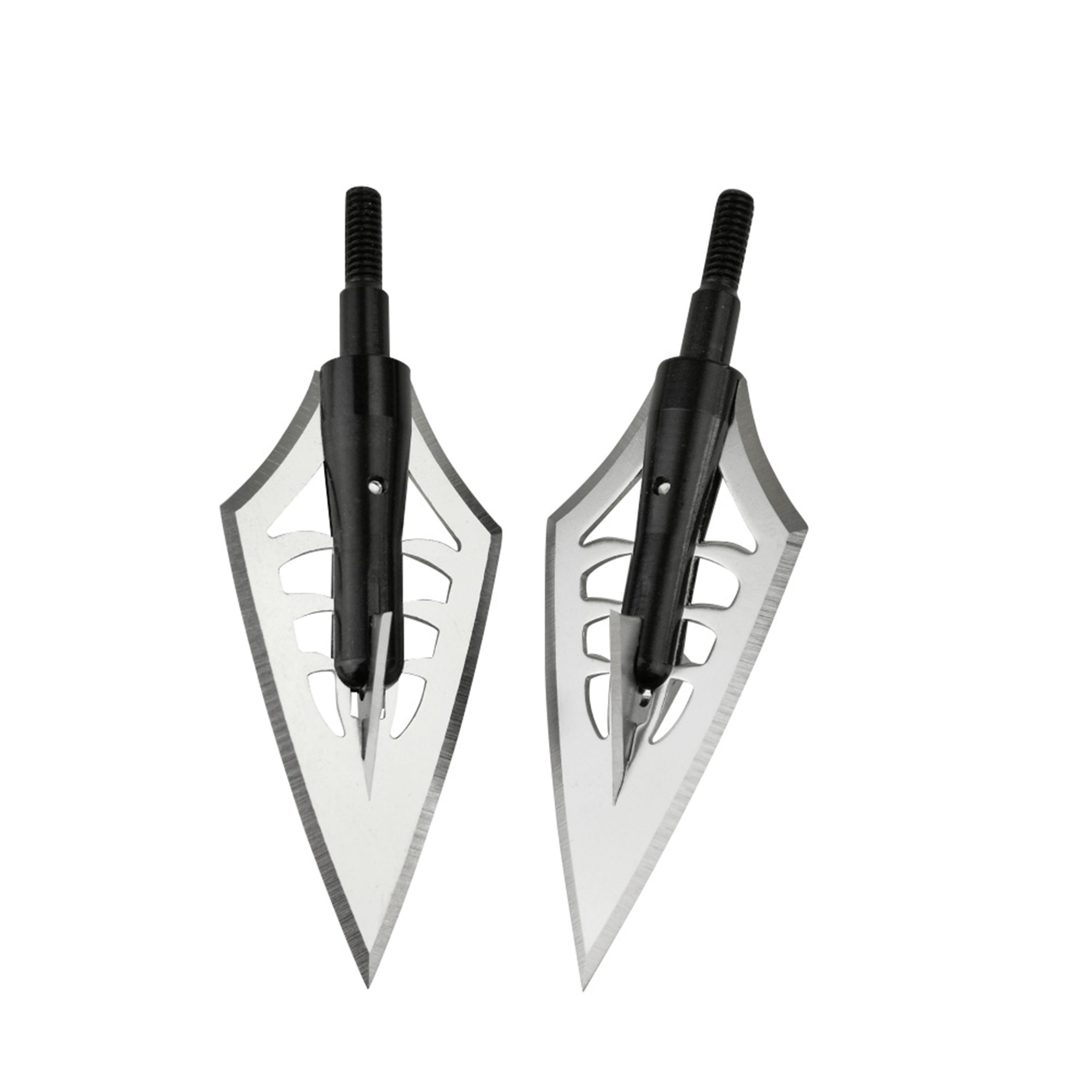 12 Archery Blade Hunting Broadheads Archery Screw Tips Shooting