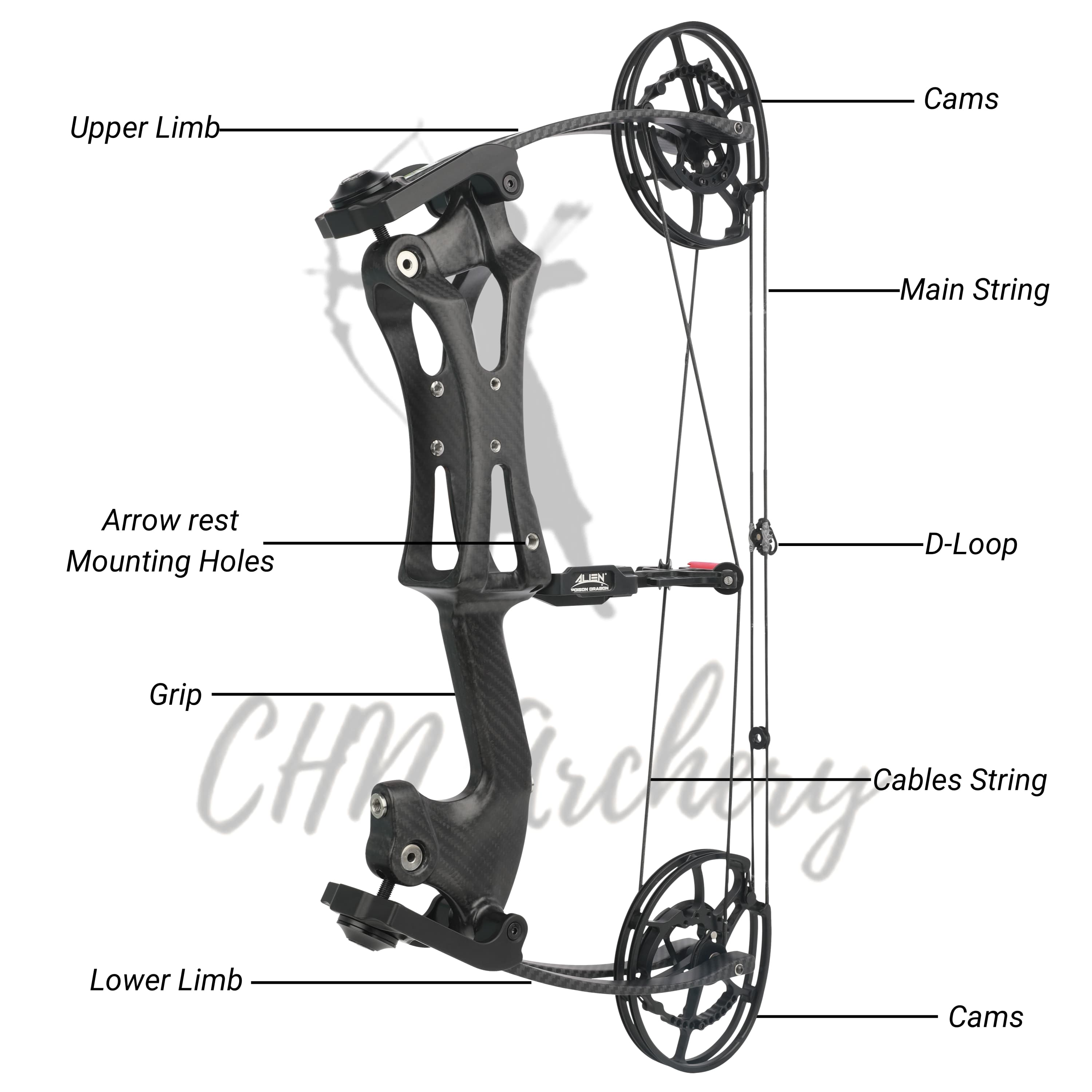Essential Compound Bow Kit 30-70lb Adjustable