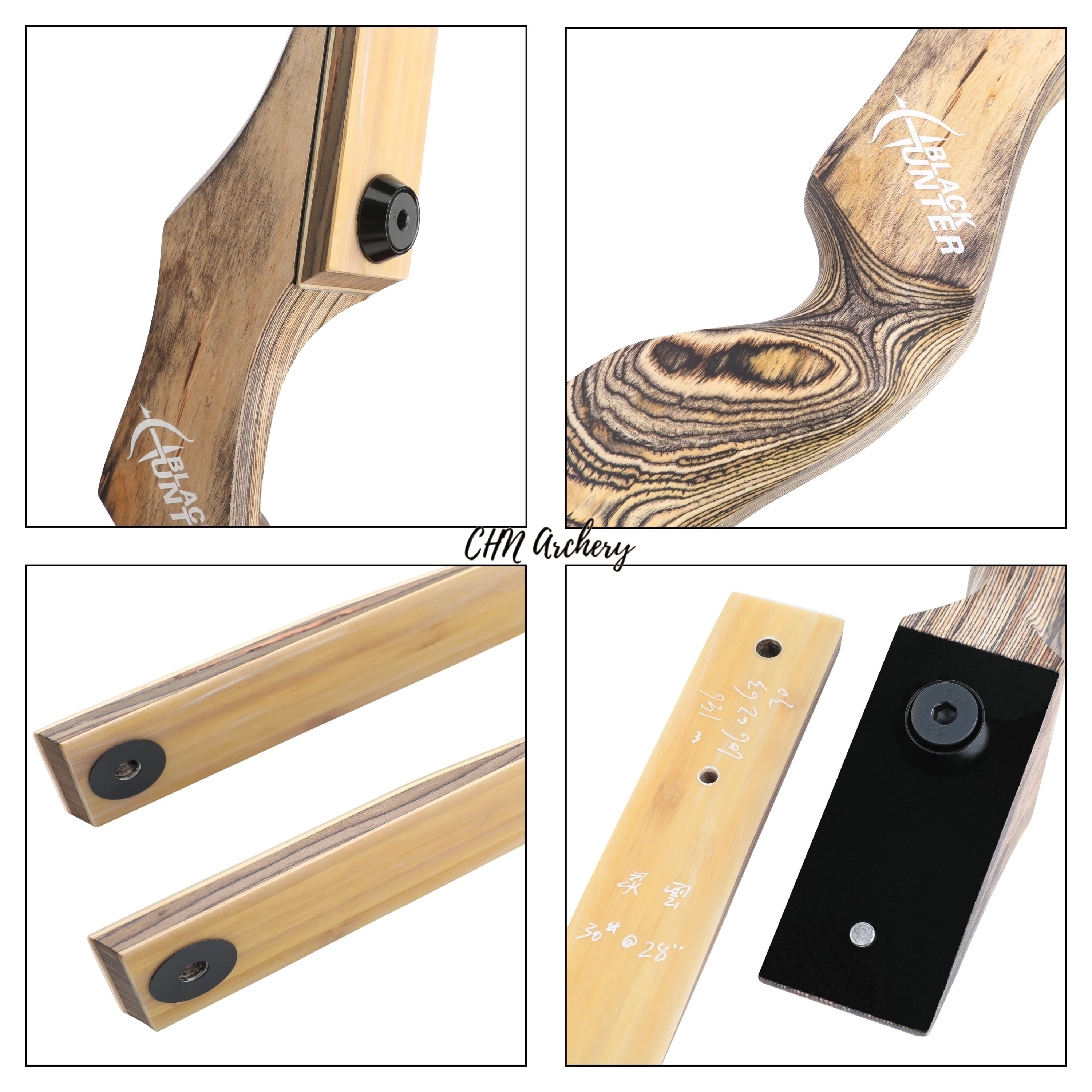 20-50lbs Recurve Bow Archery 60inch Takedown Bow