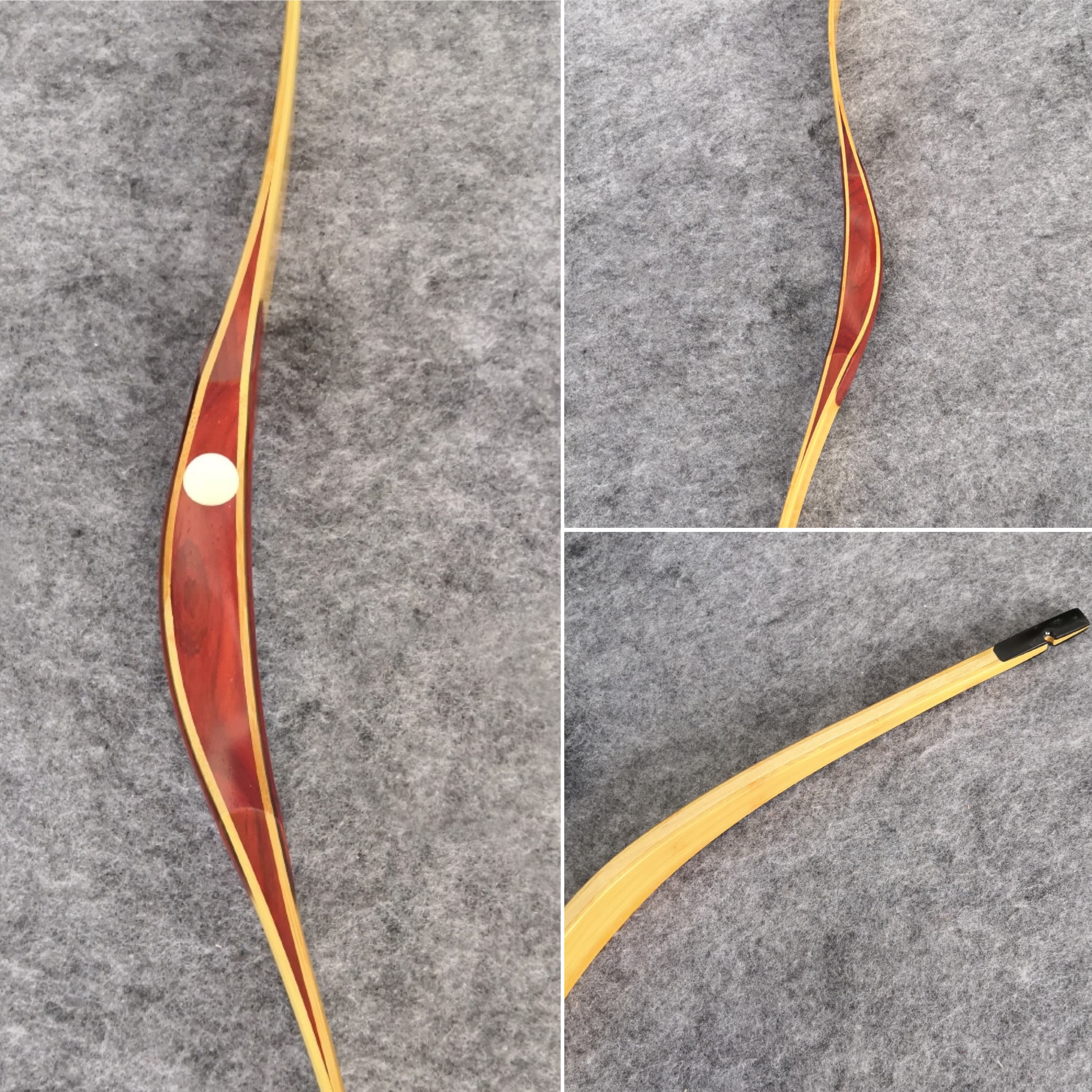 15-50lbs Traditional Bow Arrows Kit Hunting Longbow Archery