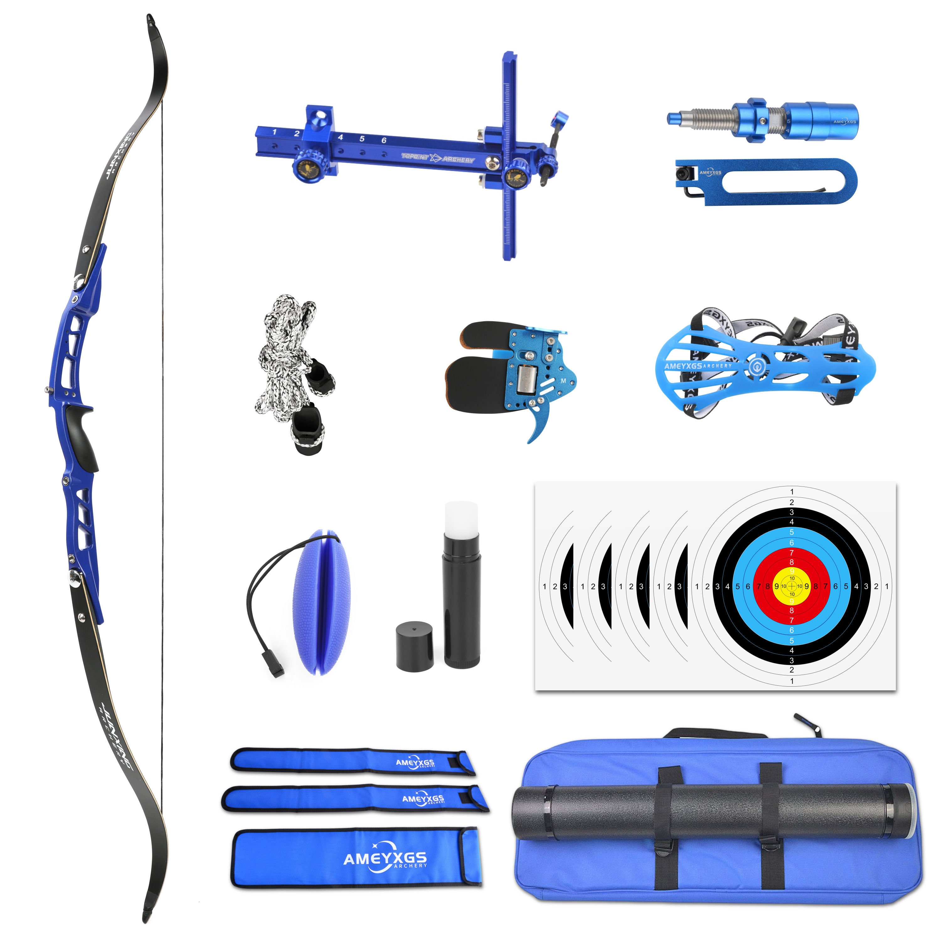 JUNXING F167 66" Competition ILF Target Recurve Bow 20-40# @28"-CHN Archery