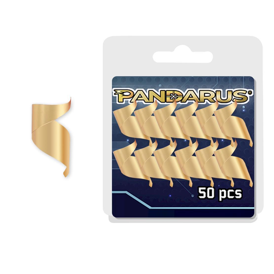 PANDARUS 1.75-inch 2-inch Spin Vanes LH/RH Arrow Vanes Fletches (50 Pack)-CHN Archery