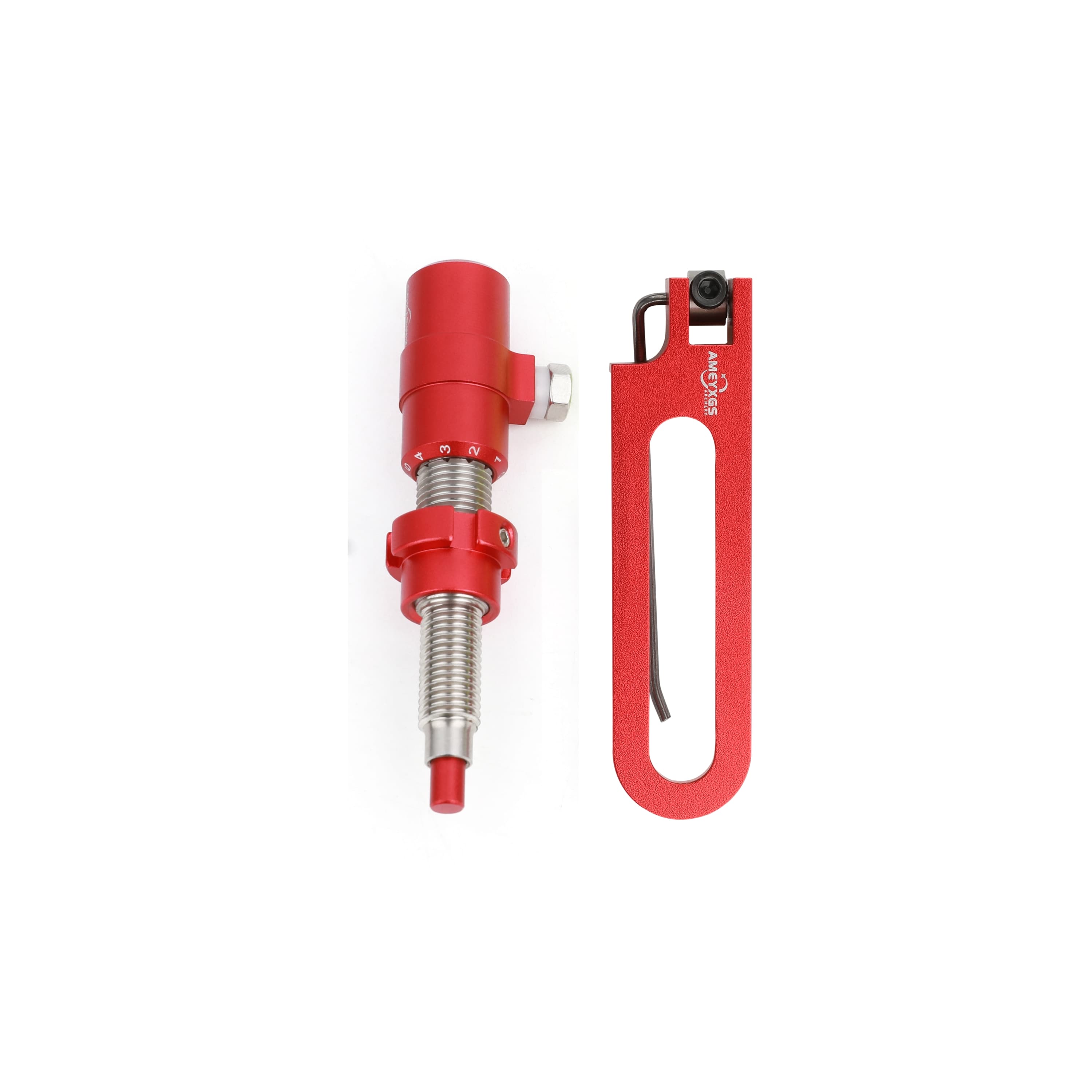 AMEYXGS Magnetic Recurve Bow Arrow Rest and Archery Bow Plunger-CHN Archery