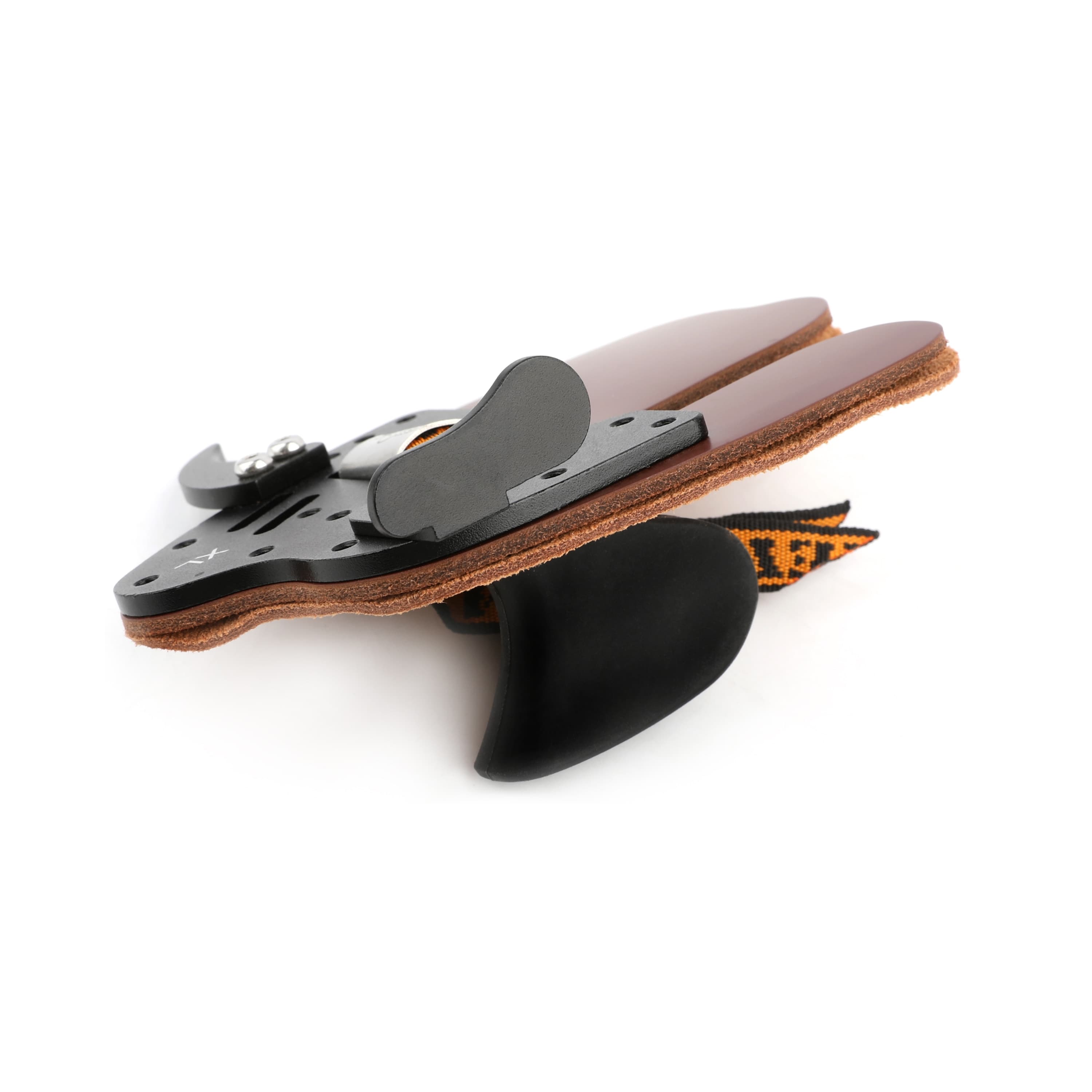 AMEYXGS AH3 Archery Finger Tab Aluminum Plate/Cordovan Face RH-CHN Archery