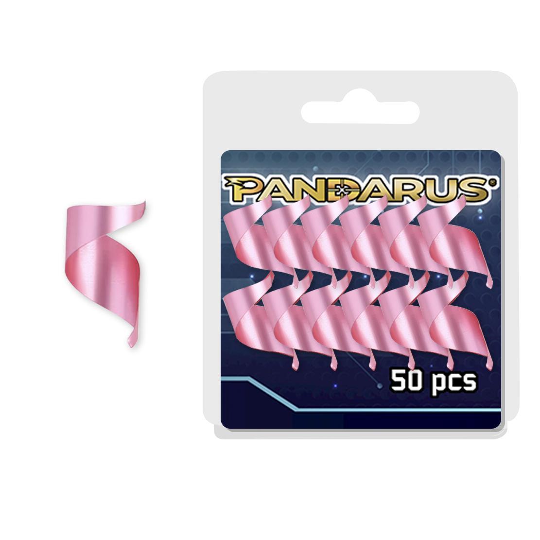PANDARUS 1.75-inch 2-inch Spin Vanes LH/RH Arrow Vanes Fletches (50 Pack)-CHN Archery