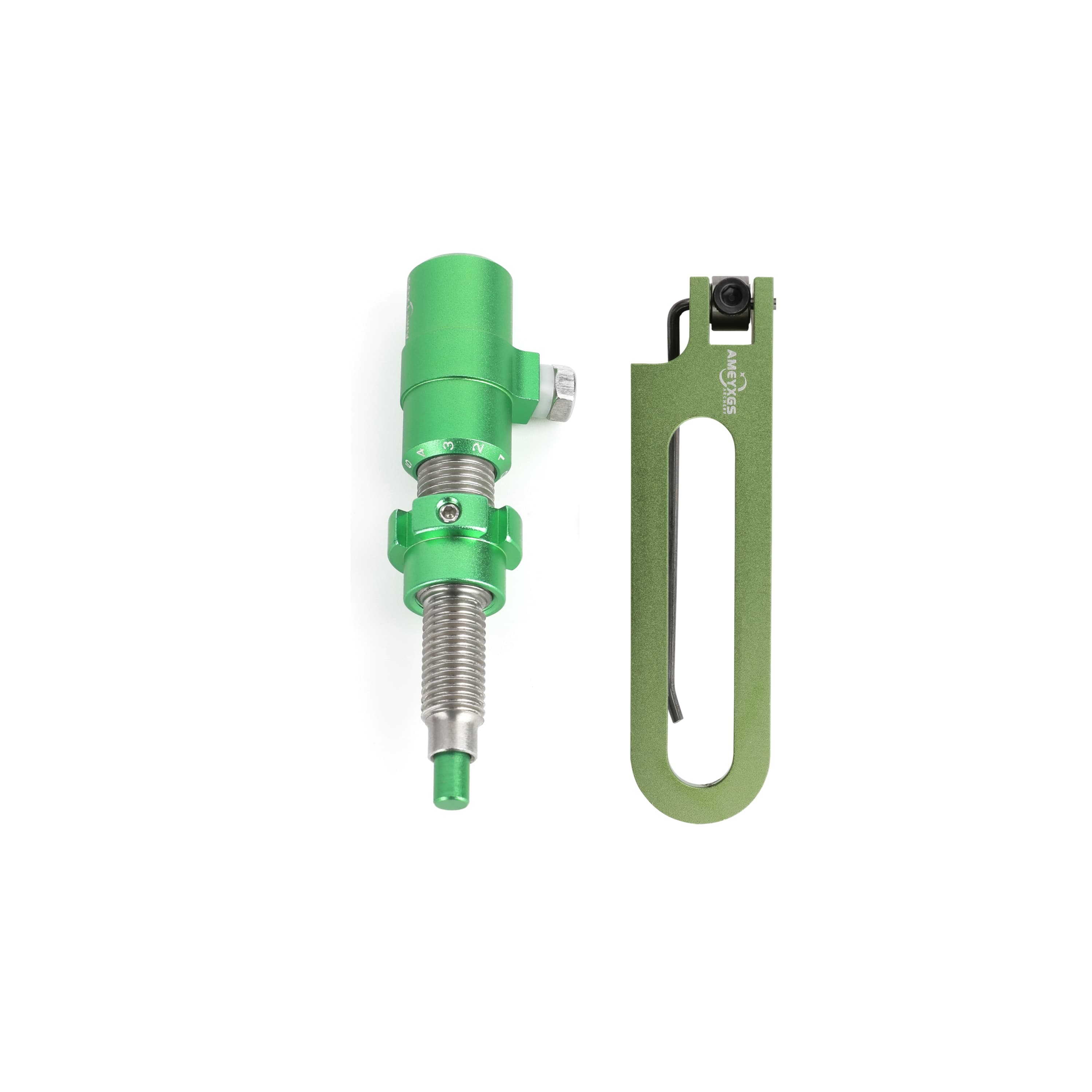 AMEYXGS Magnetic Recurve Bow Arrow Rest and Archery Bow Plunger-CHN Archery