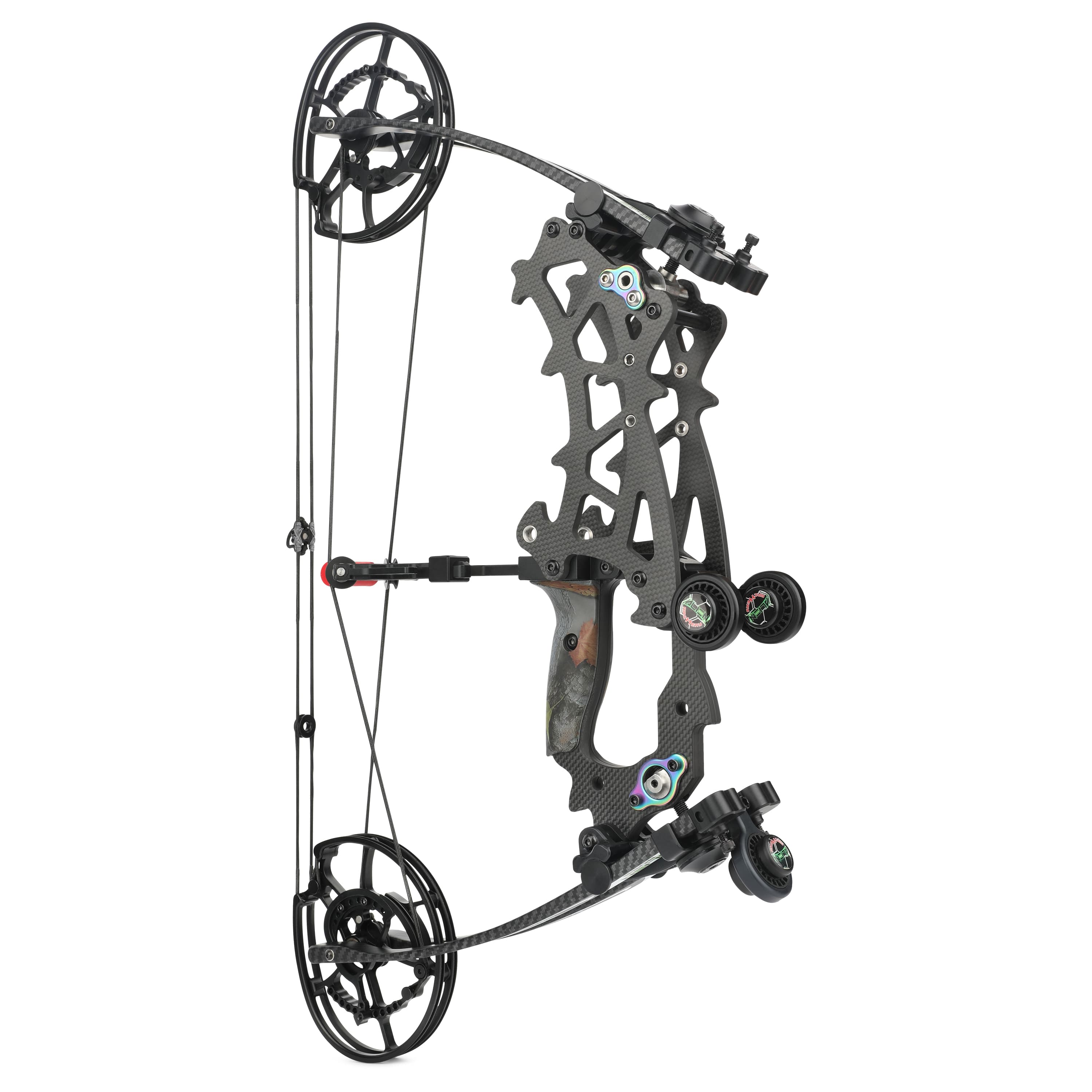 ALIEN Steel Ball Bow Short Axis Carbon Compound Bow for Small Game-CHN Archery