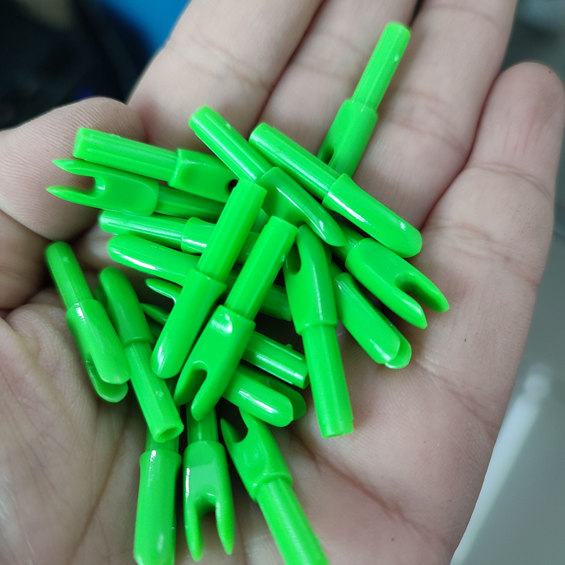 Plastic Insert Nocks for ID 4.2 mm/.166" Arrows (12 Pack)-CHN Archery