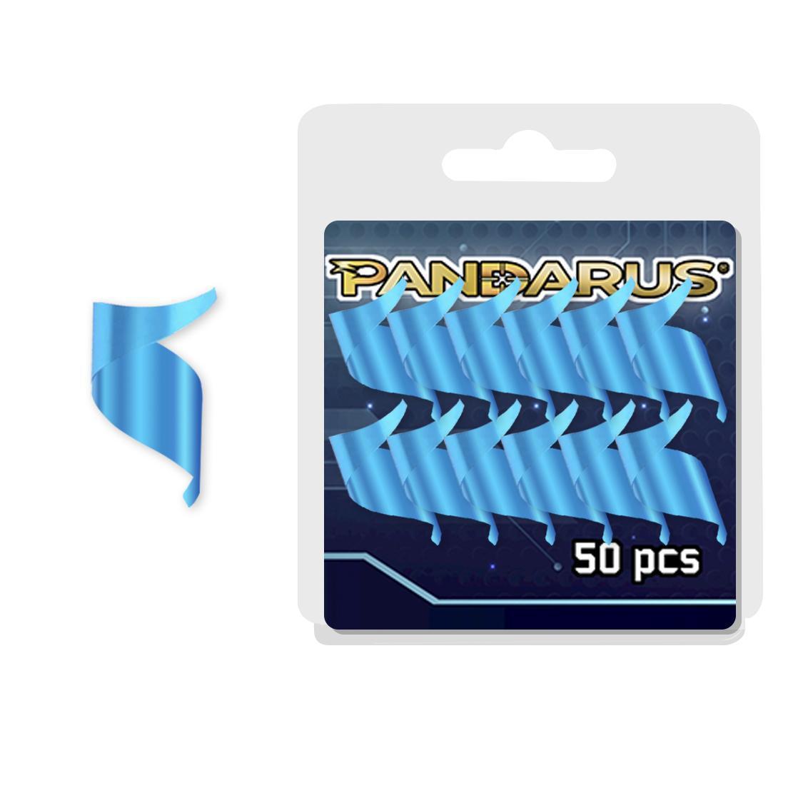 PANDARUS 1.75-inch 2-inch Spin Vanes LH/RH Arrow Vanes Fletches (50 Pack)-CHN Archery