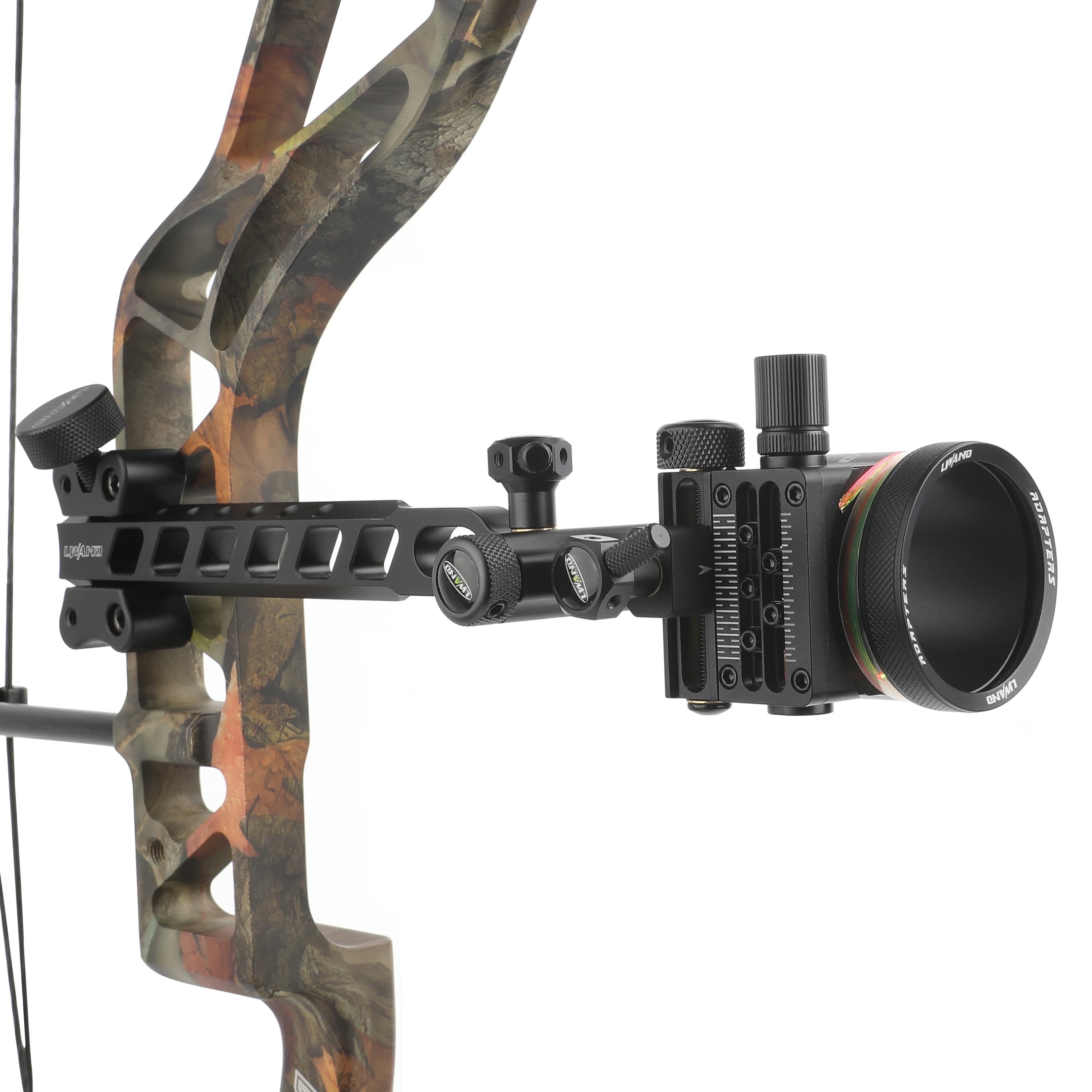 LWANO M2 5 Pin Bow Sight .019" Micro Adjustable Sight for Hunting-CHN Archery