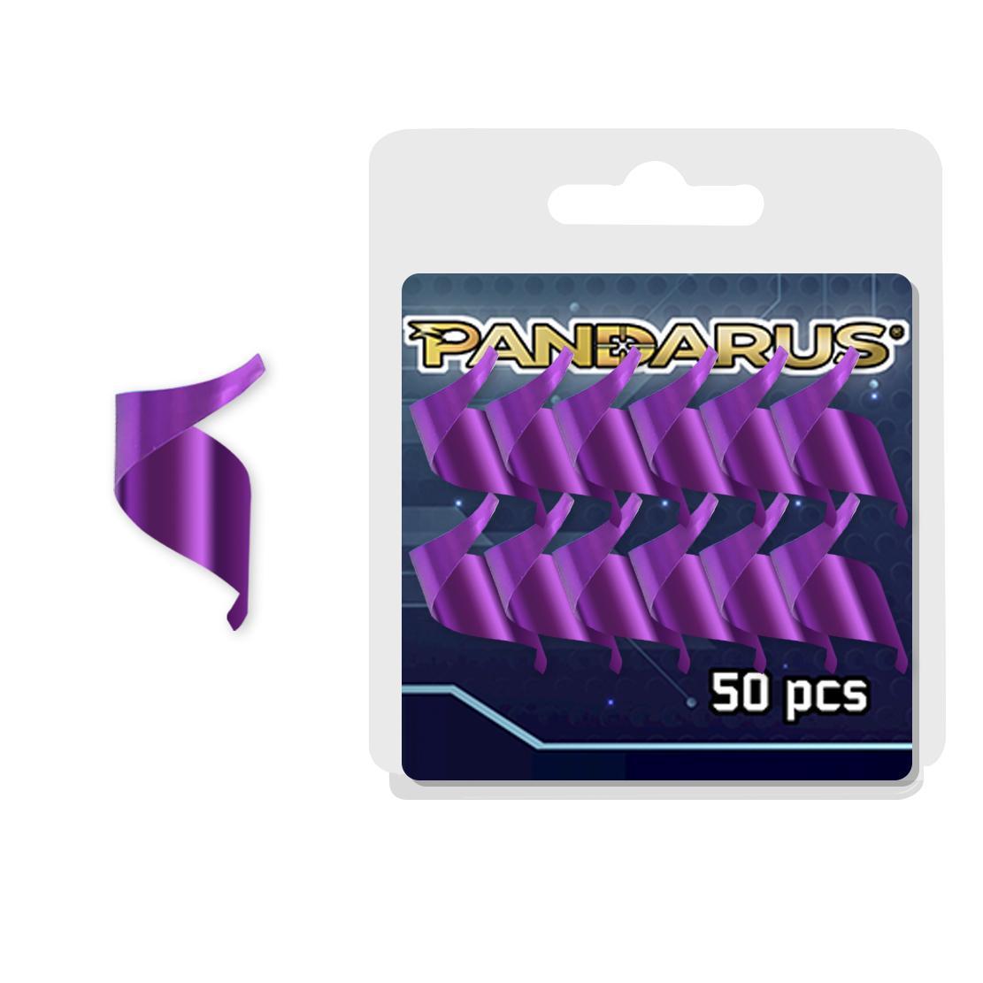 PANDARUS 1.75-inch 2-inch Spin Vanes LH/RH Arrow Vanes Fletches (50 Pack)-CHN Archery