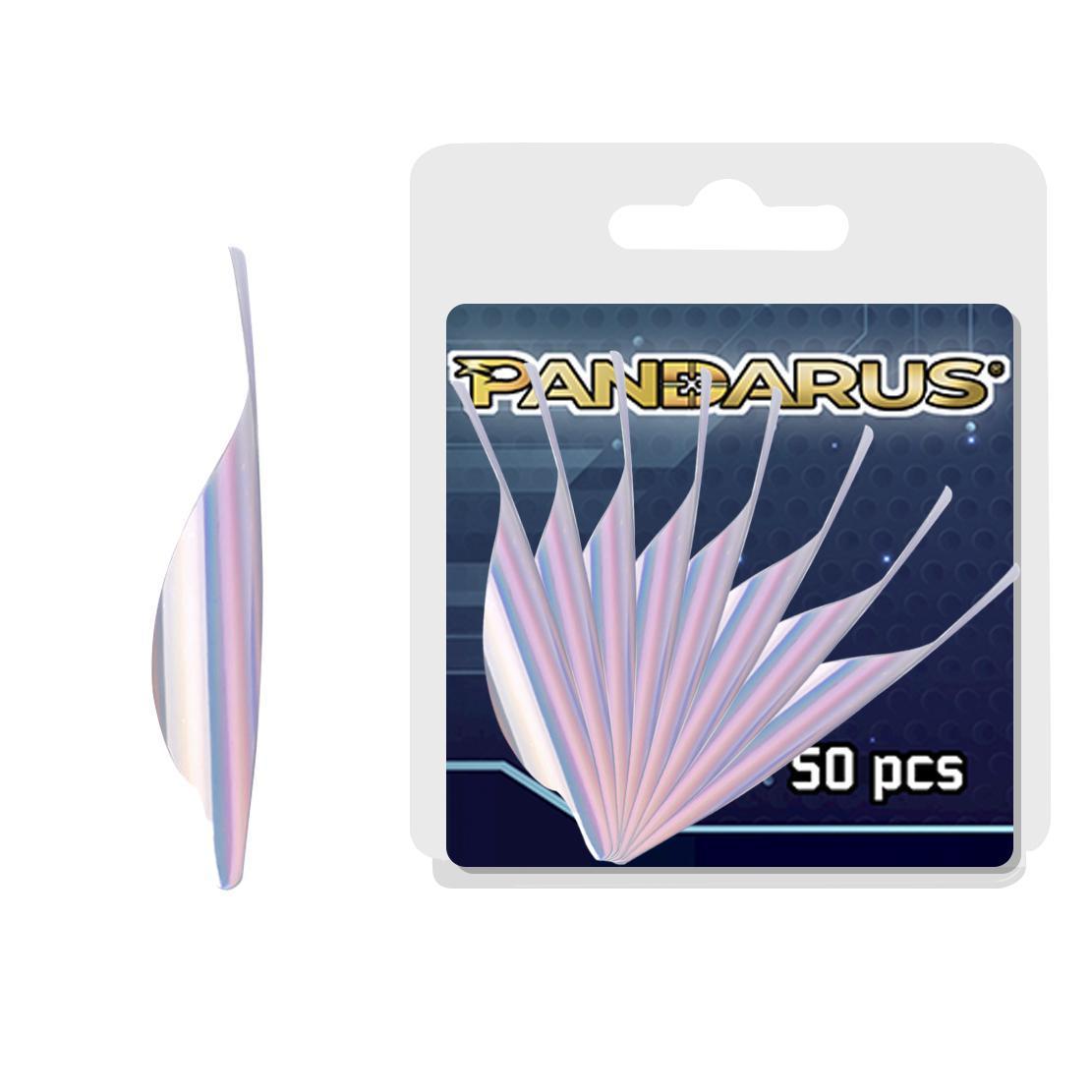 PANDARUS 1.75-inch 2-inch Spin Vanes LH/RH Arrow Vanes Fletches (50 Pack)-CHN Archery