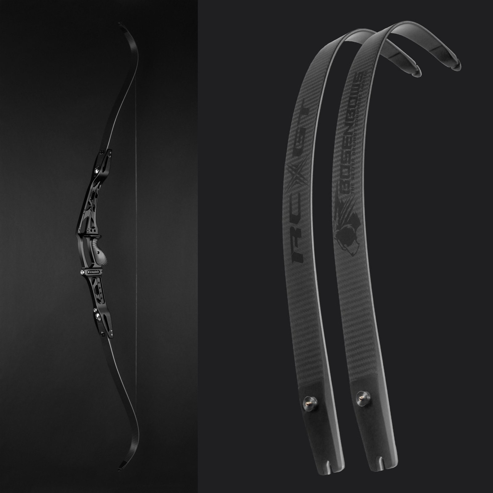 BOSEN RCX-GT High Performance Multi-Layer Carbon ILF Recurve Limbs-CHN Archery