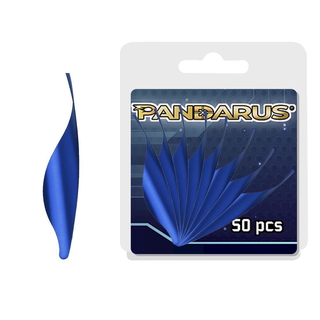 PANDARUS 1.75-inch 2-inch Spin Vanes LH/RH Arrow Vanes Fletches (50 Pack)-CHN Archery