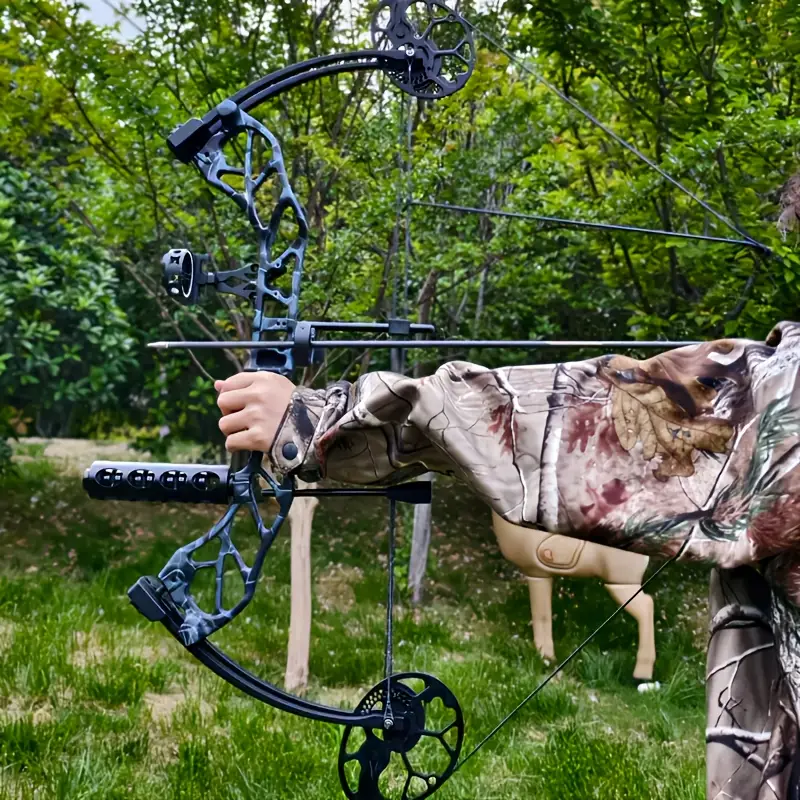 AMEYXGS E8 Compound Hunting Bow Archery Kit 30-70 lbs