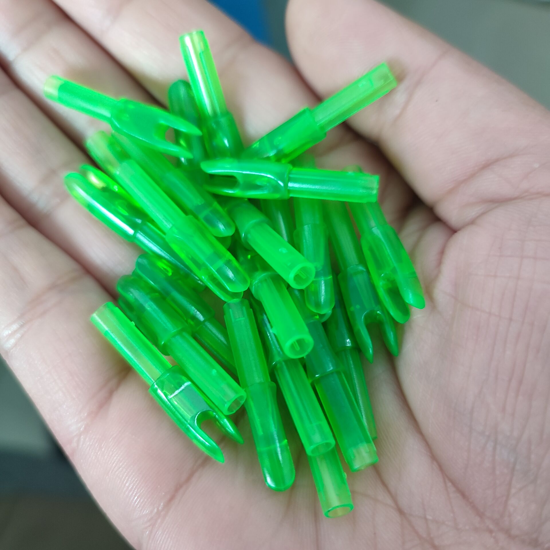 Plastic Insert Nocks for ID 4.2 mm/.166" Arrows (12 Pack)-CHN Archery