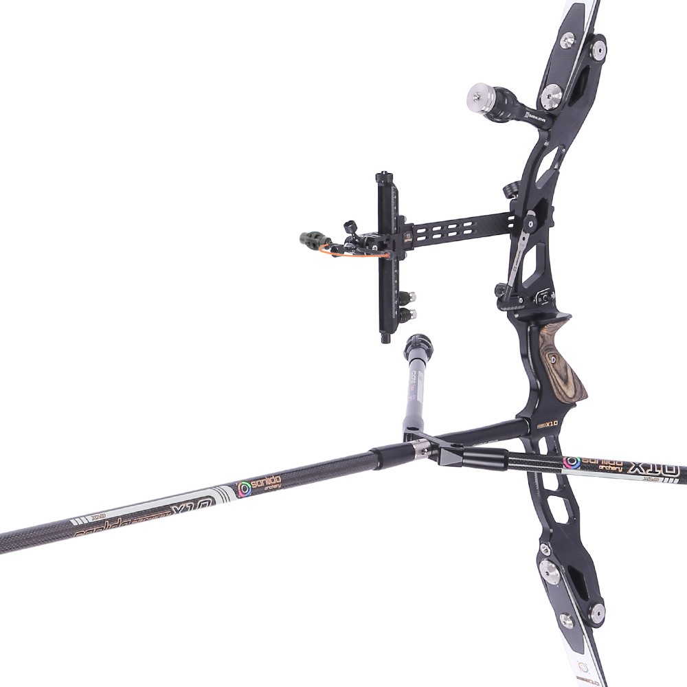 SANLIDA Miracle X10 66" 68" 70" Olympic ILF Target Recurve Bow 16-46# @28"-CHN Archery