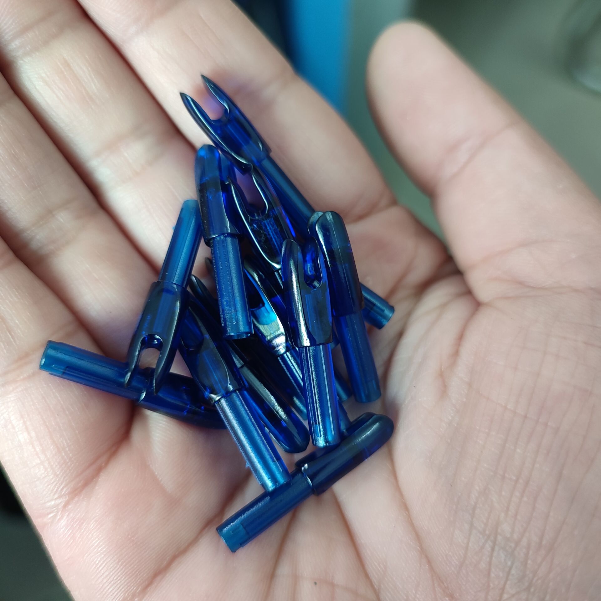 Plastic Insert Nocks for ID 4.2 mm/.166" Arrows (12 Pack)-CHN Archery