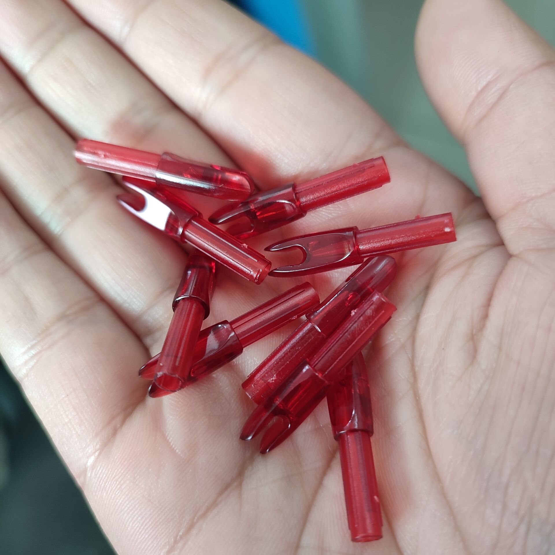 Plastic Insert Nocks for ID 4.2 mm/.166" Arrows (12 Pack)-CHN Archery