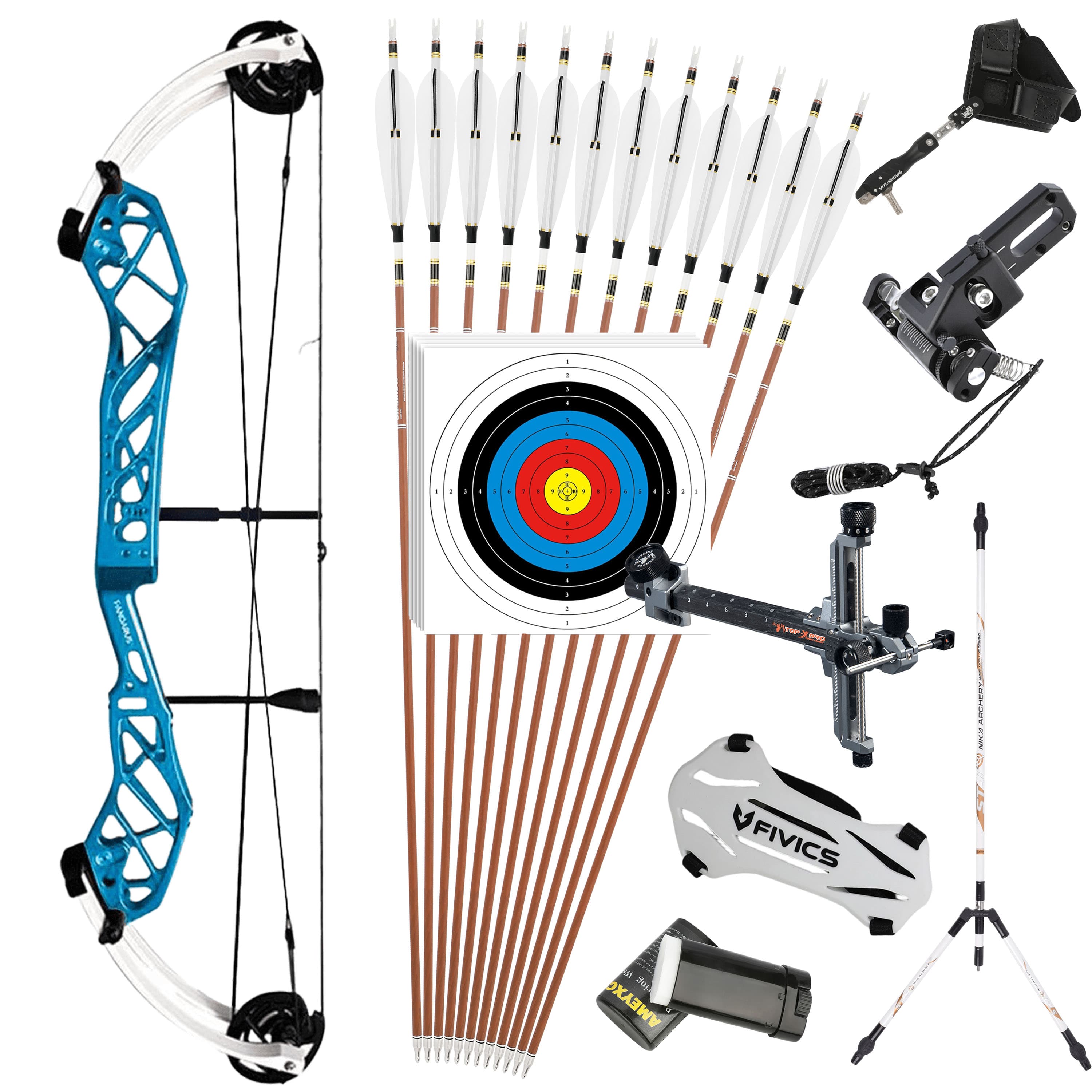 50-60lbs Compound Bow Set Shooting Target Archery 