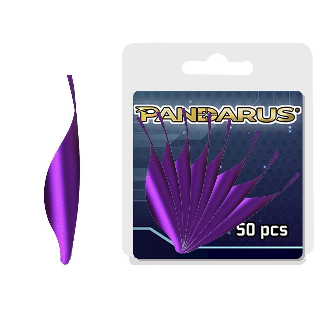 PANDARUS 1.75-inch 2-inch Spin Vanes LH/RH Arrow Vanes Fletches (50 Pack)-CHN Archery