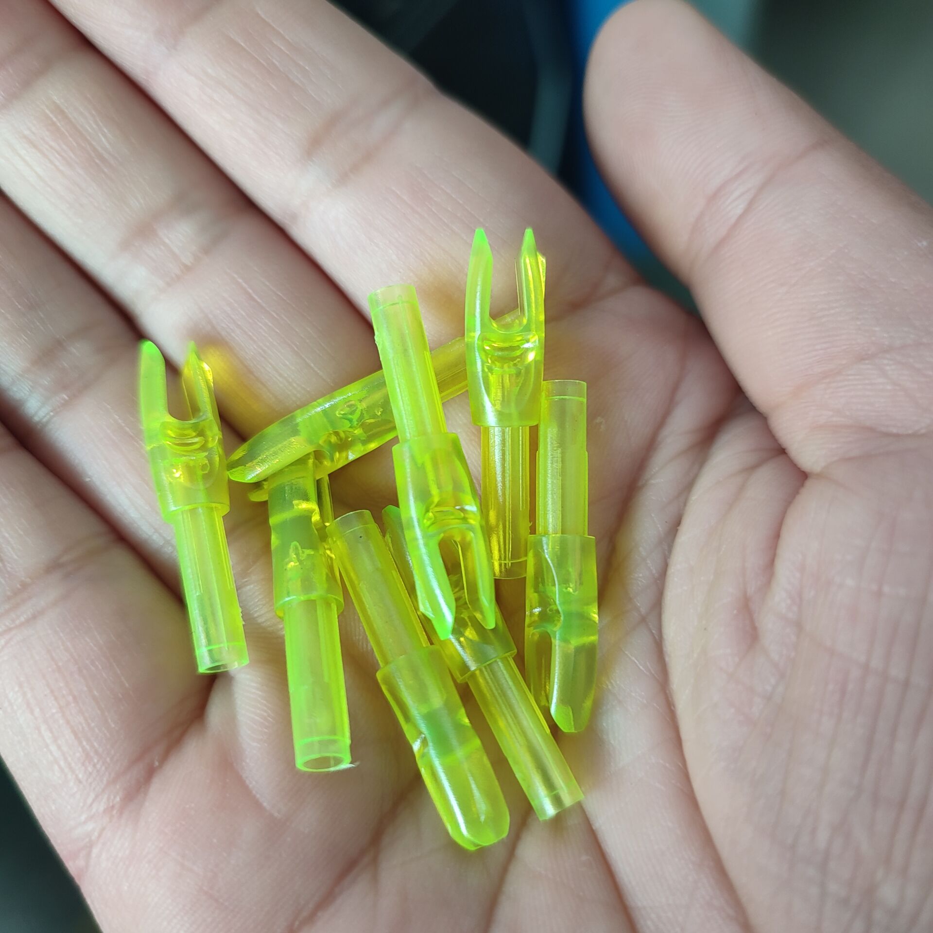 Plastic Insert Nocks for ID 4.2 mm/.166" Arrows (12 Pack)-CHN Archery