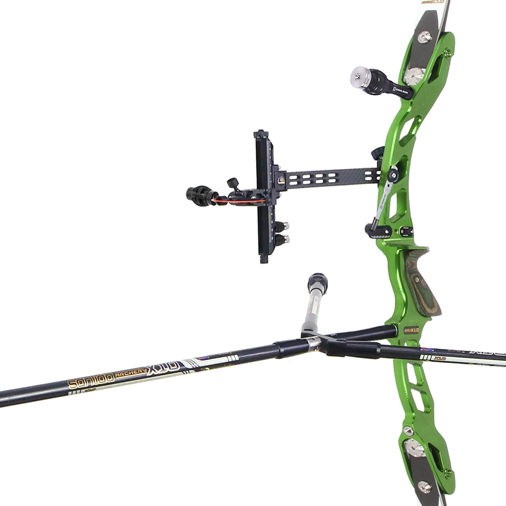 SANLIDA Miracle X10 66" 68" 70" Olympic ILF Target Recurve Bow 16-46# @28"-CHN Archery