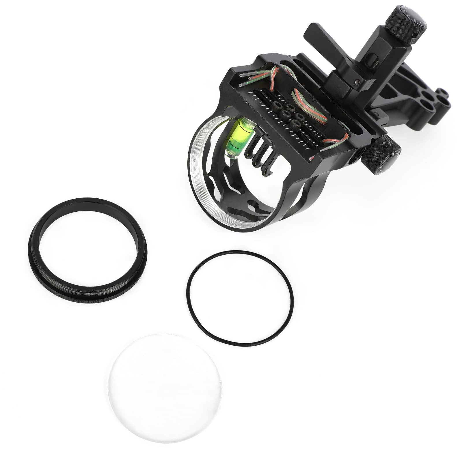 AMEYXGS Micro-Adjust .019" 5 Pin Hunting Bow Sight-CHN Archery