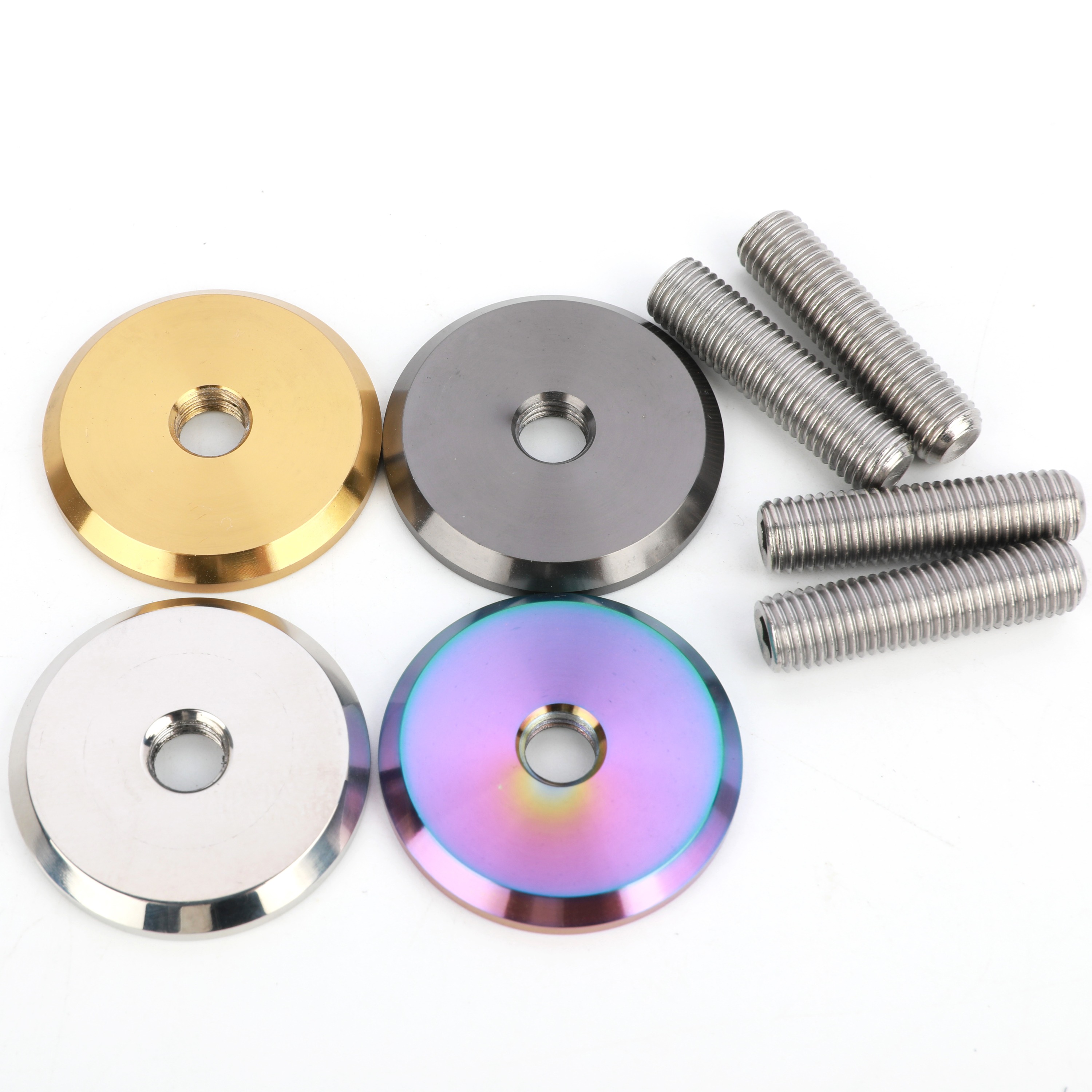 Stainless Steel Target Bow Stabilizer Weights Metalized (1 oz.)-CHN Archery