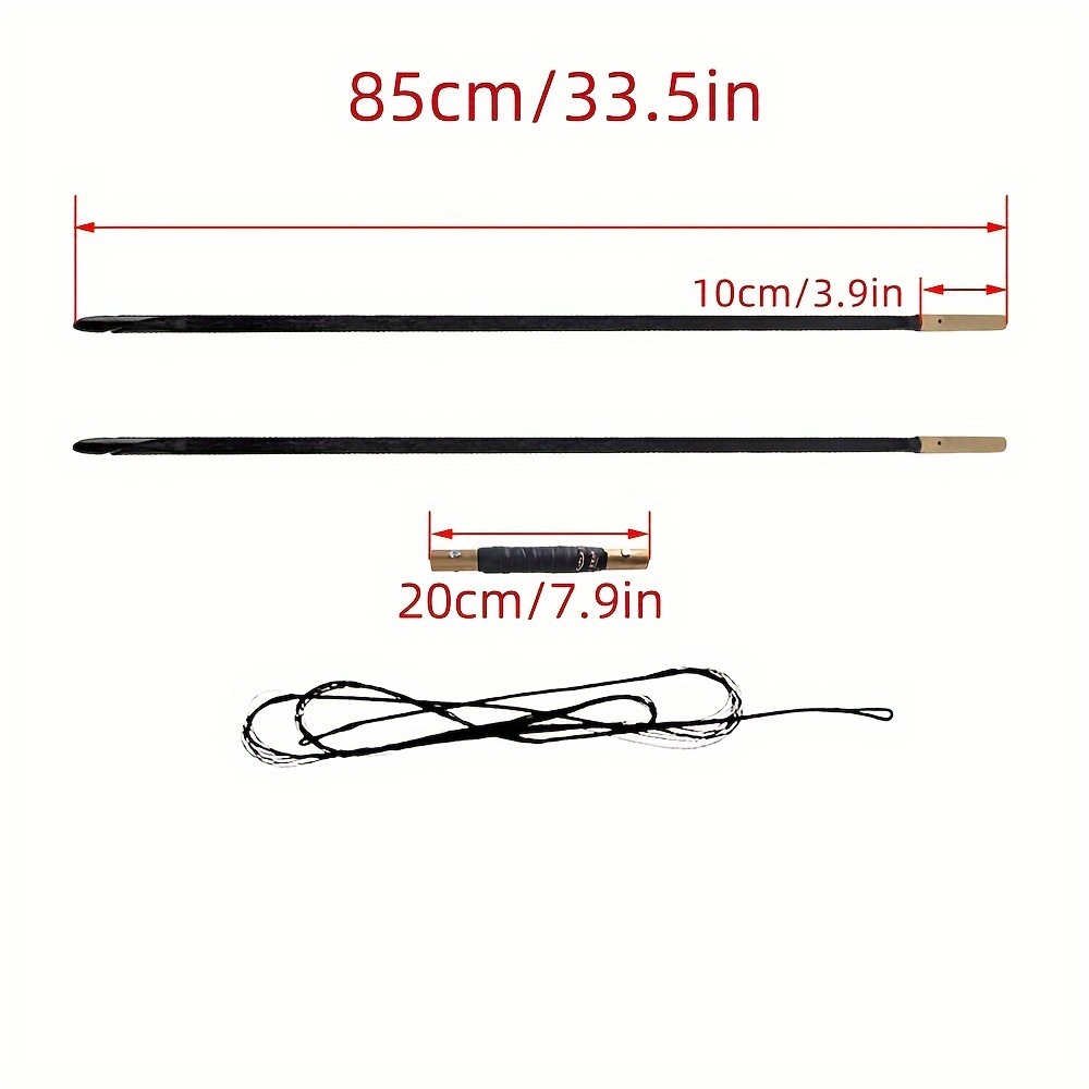 Traditional 67" English Takedown Longbow 60-70 lbs