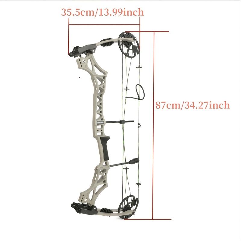 1pc 30-70lbs Adjustable Alloy Compound Bow, Outdoor Hunting Archery Competition Special Compound Bow Set