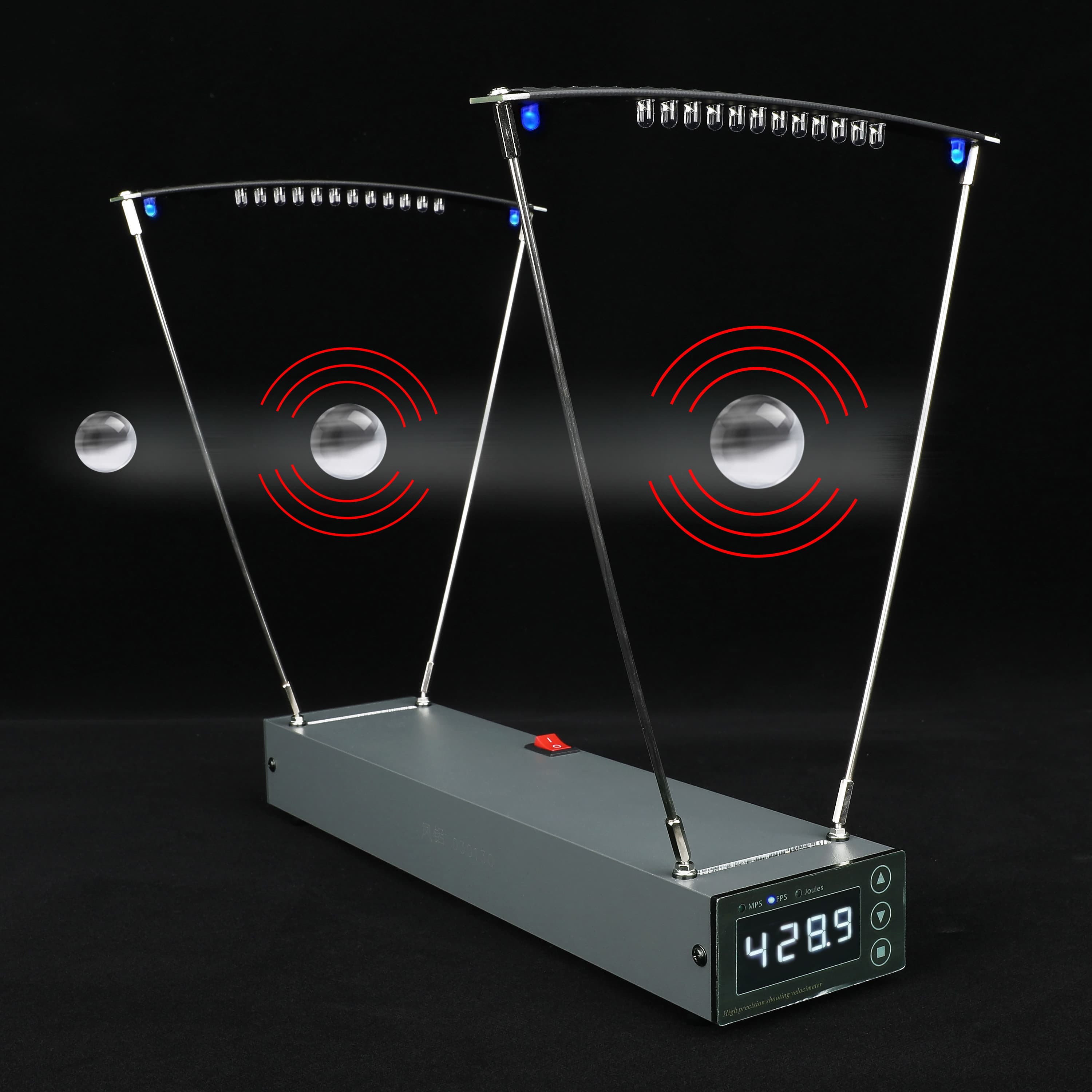 High Precision Archery Chronograph Arrow Speed Tester MPS/FPS/Joules-CHN Archery