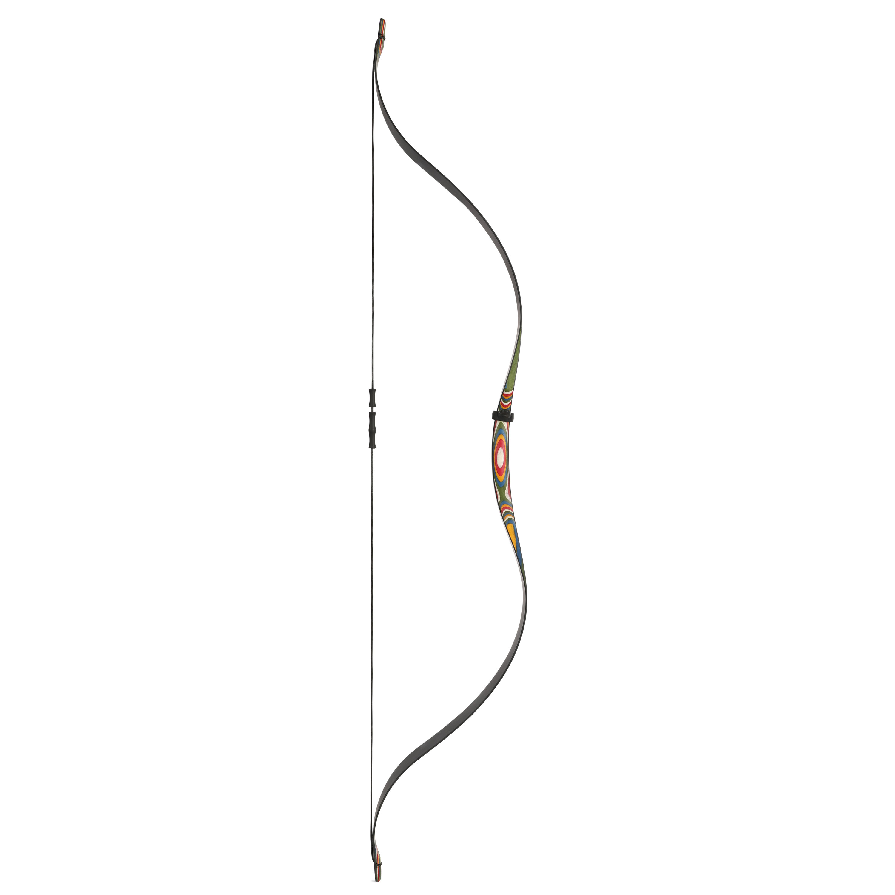 37" Youth Traditional Recurve Bow, 15lbs Lightweight Archery for Kids