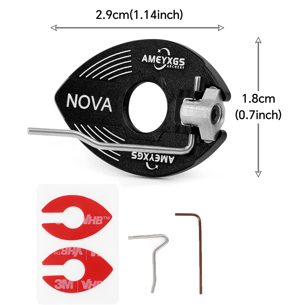 Magnetic Arrow Rest Recurve Bow Target RH LH