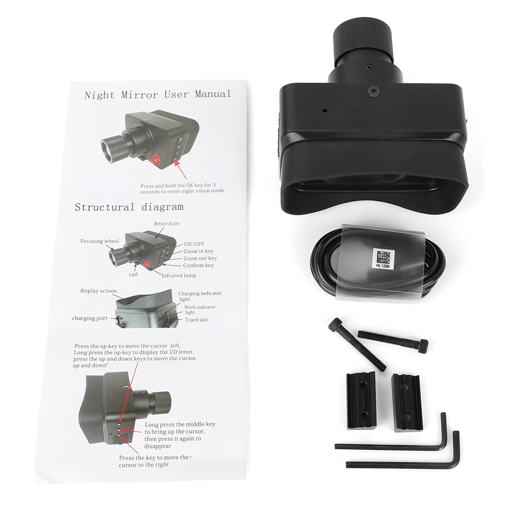 Night Mirror Vision 4K 5X Optical Zoom for Compound Bow