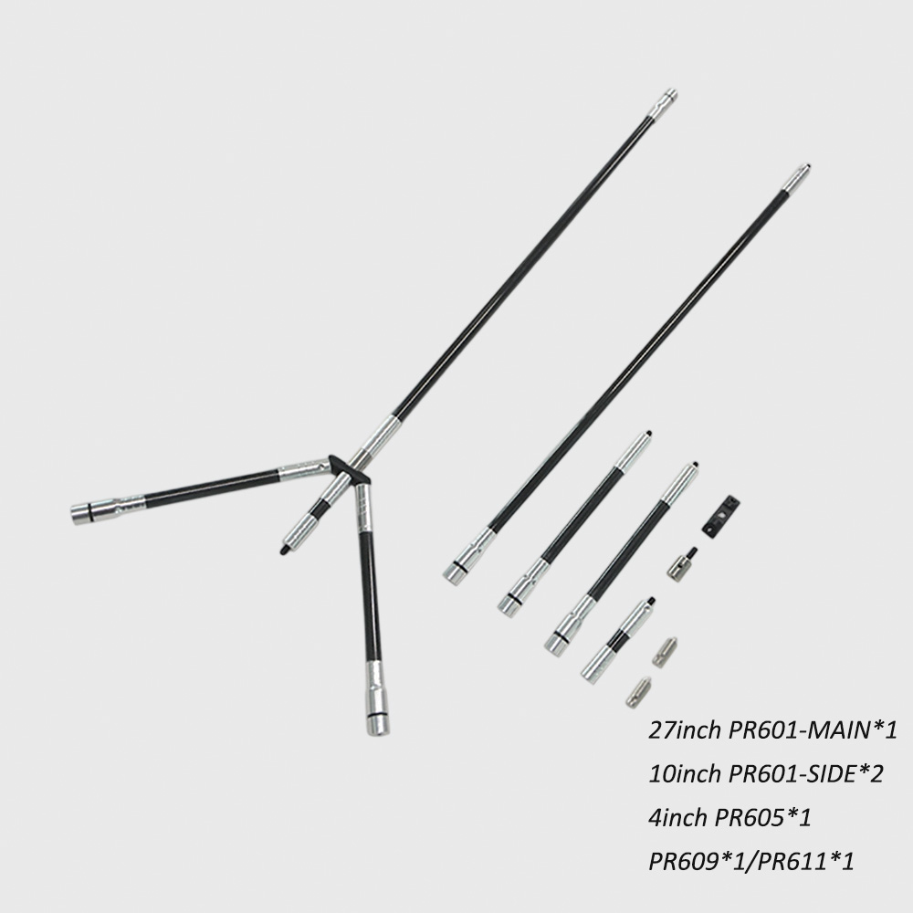 TOPOINT PR601 Carbon Weave Target Stabilizer Combo
