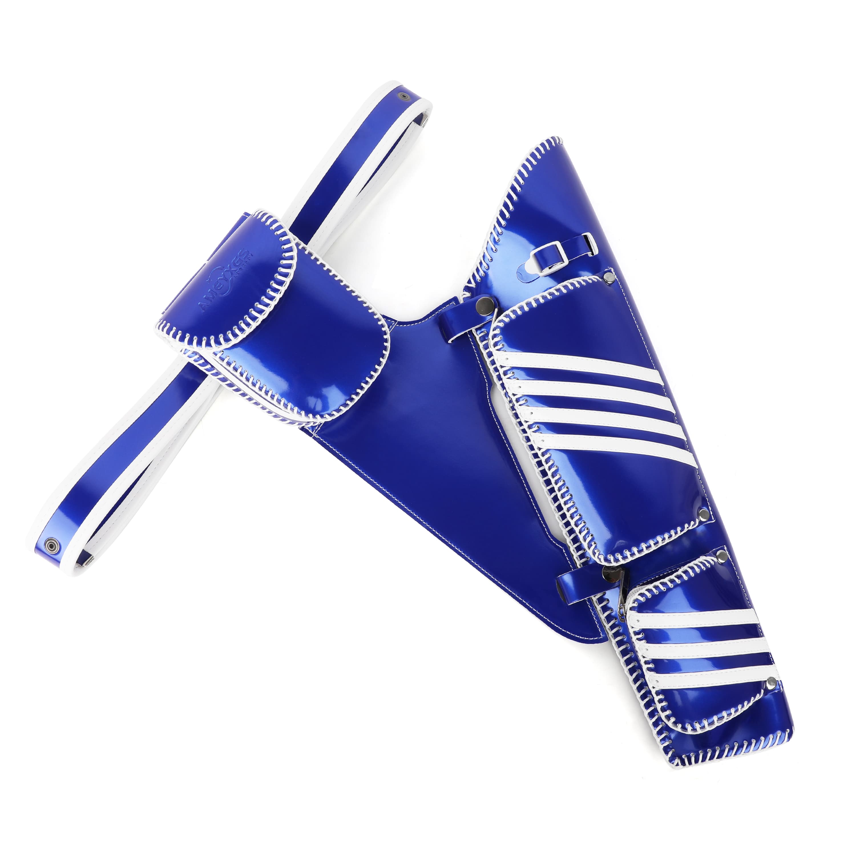 Forward Woven Leather Archery Quiver