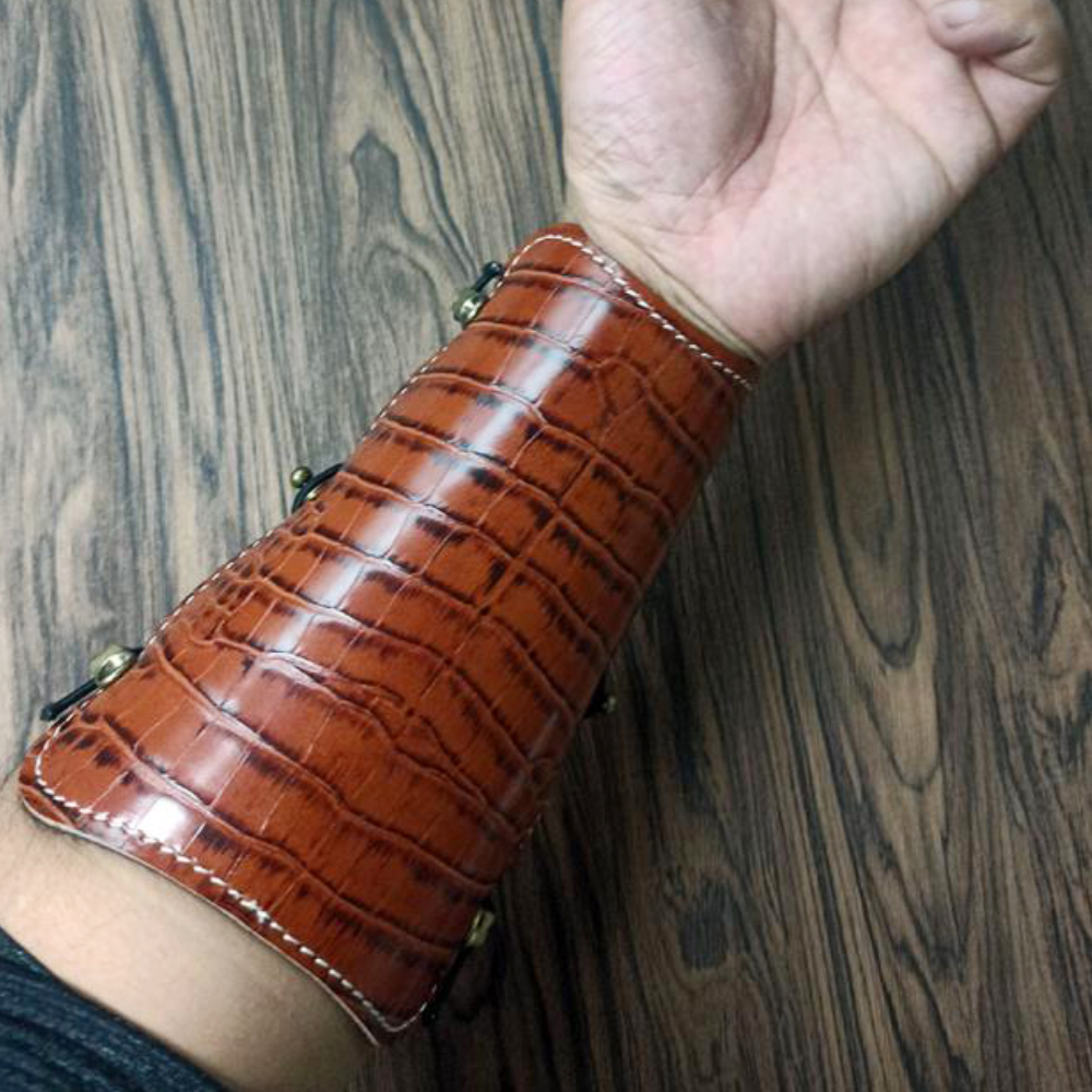 Archery Arm Guard PU Double-Layer Archery Protection