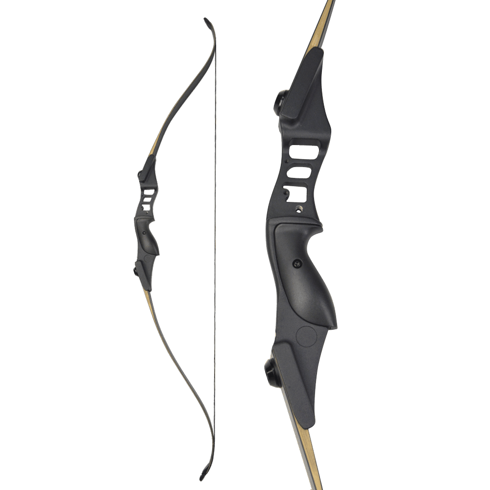 JUNXING F177 Recurve Bow 54" with 12 Carbon Arrows Complete Kit