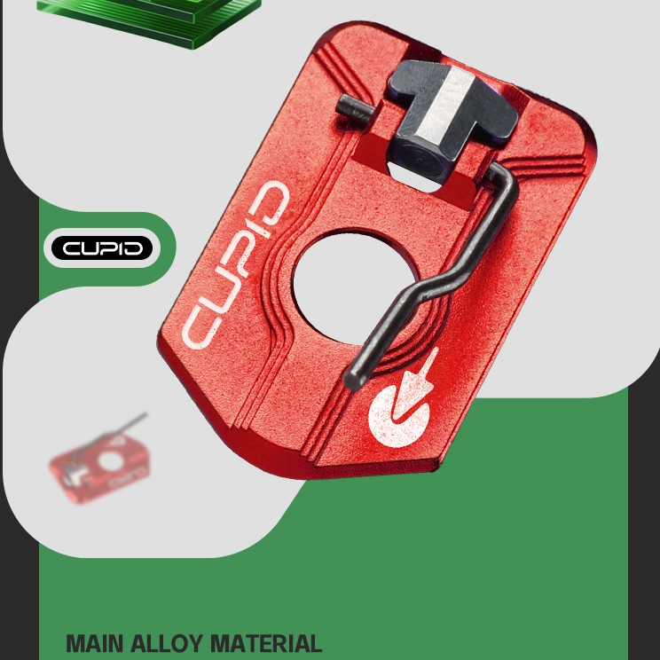 Magnetic Arrow Rest Ultra-Light 1.7g Aluminum Alloy Self-Adhesive