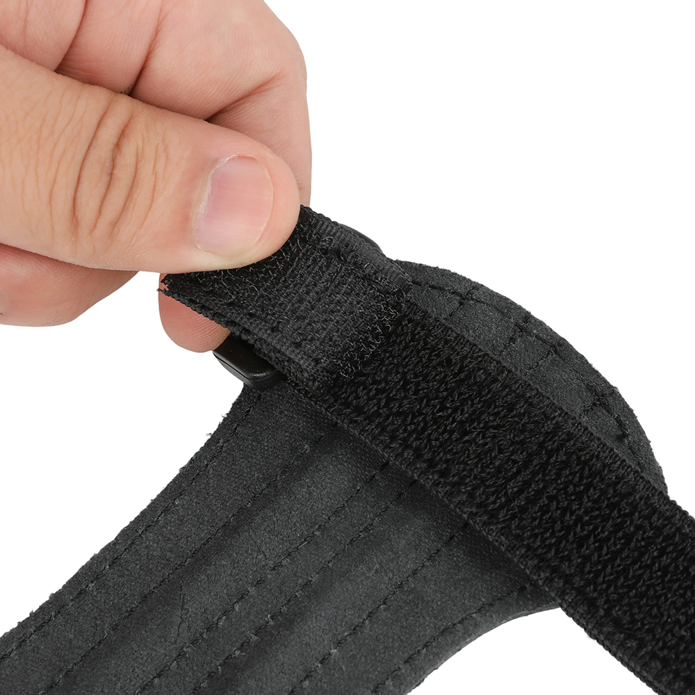 Archery Arm Guard Cowhide Adjustable Ambidextrous Archery Protection