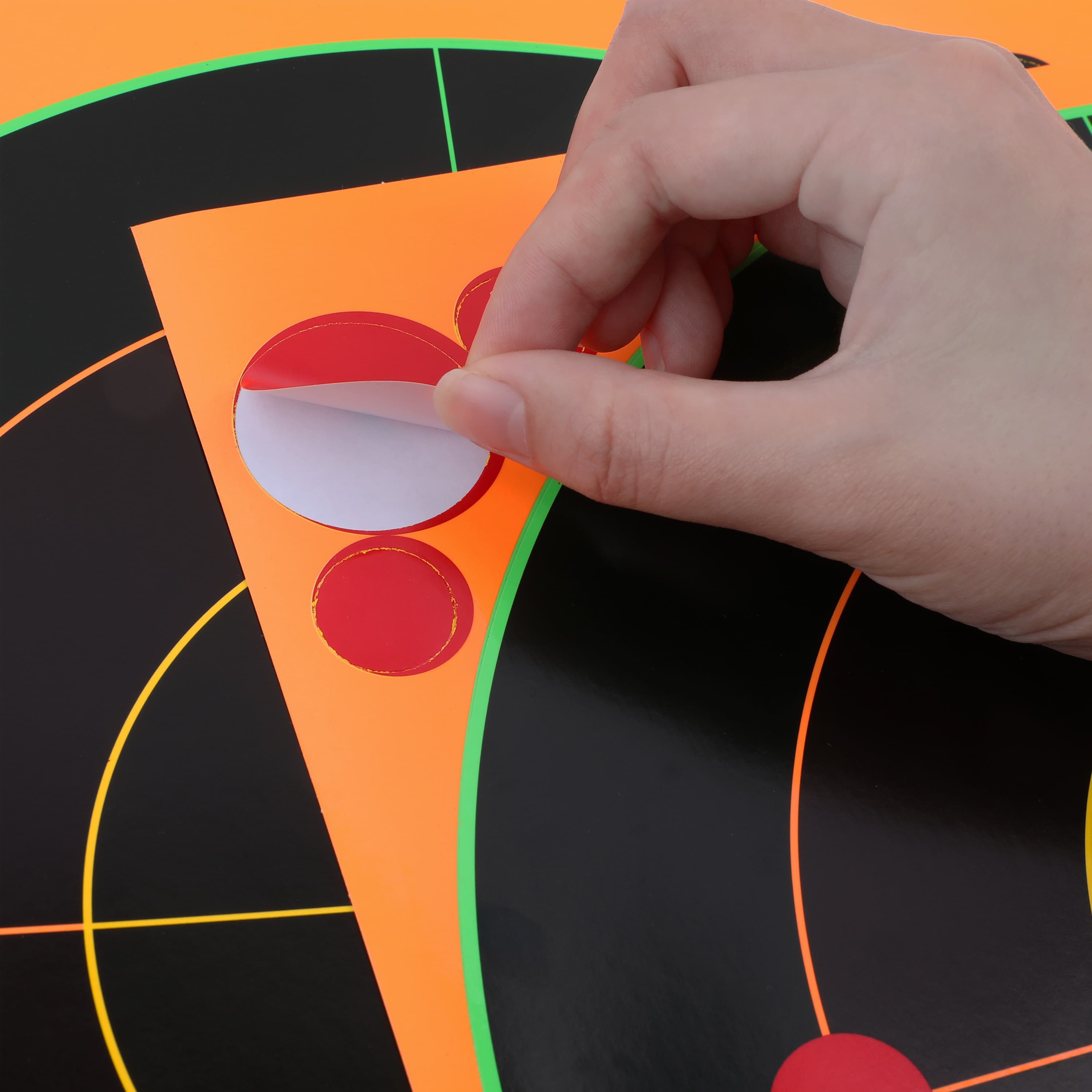 Self-Adhesive Splatterburst Paper Archery Targets 12" x 12" (10 Pack)-CHN Archery