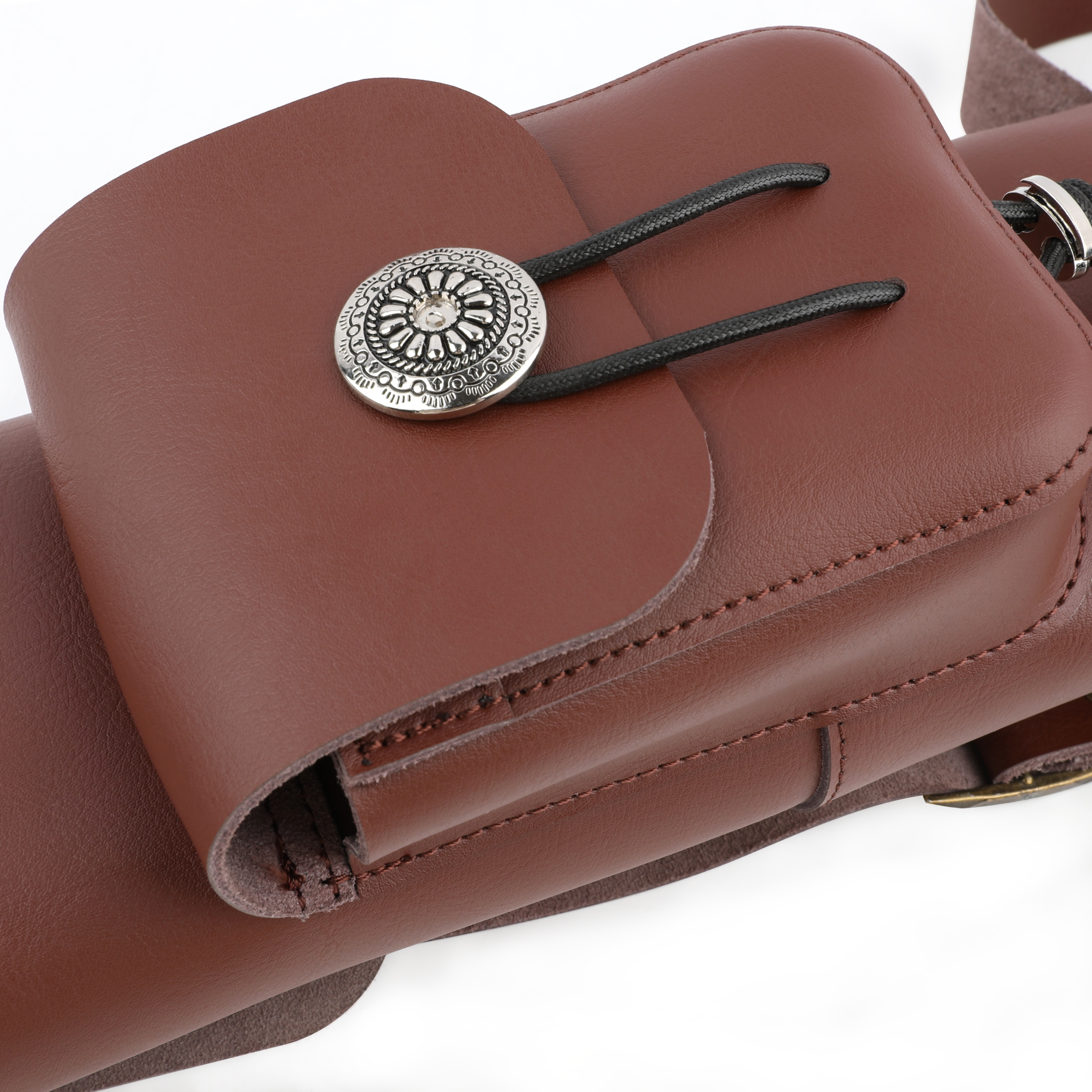 Traditional Back Quiver Leather Arrow Holder RH/LH