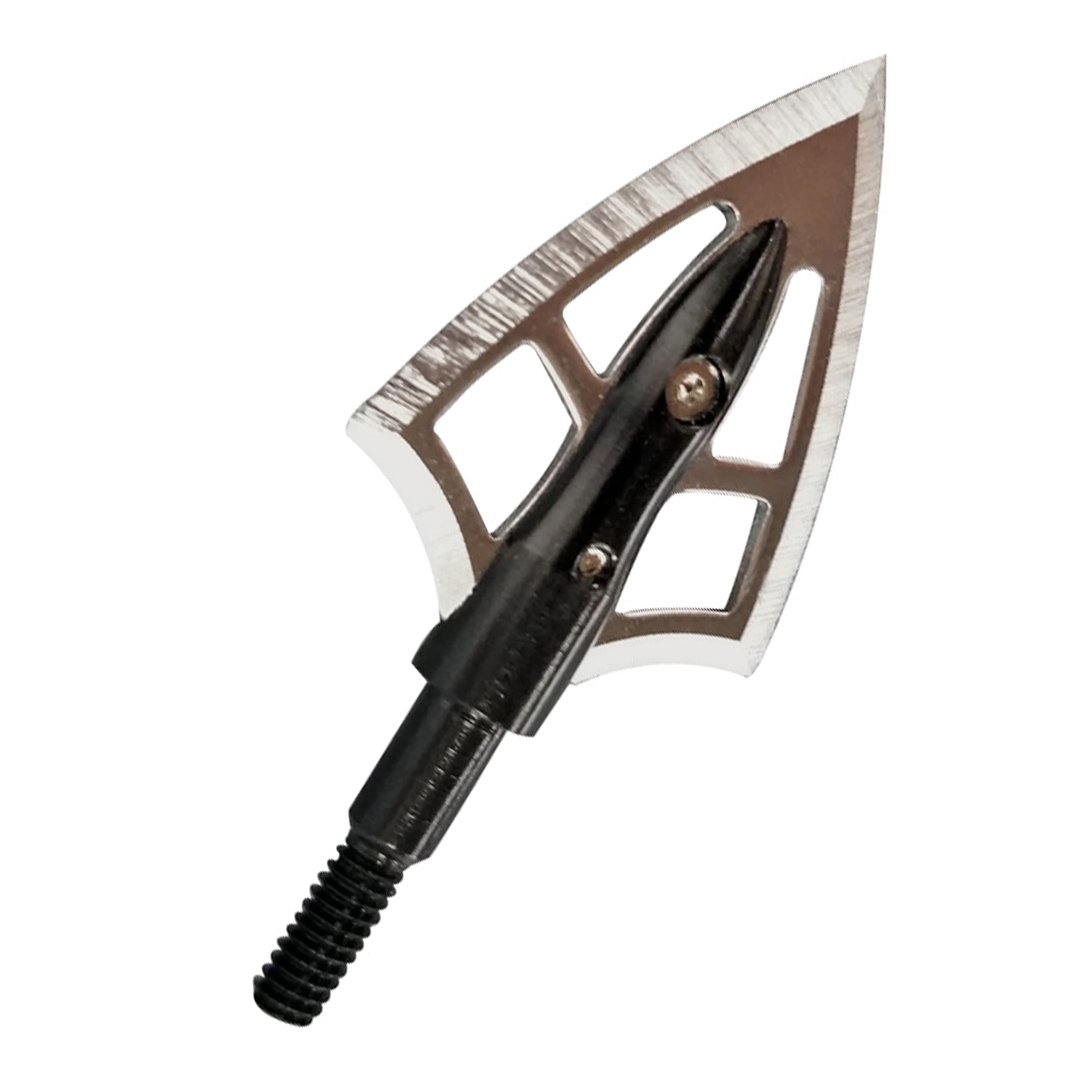 100 Grain Archery Broadheads 2-Blade Fixed Arrowheads In Point Broadheads Box
