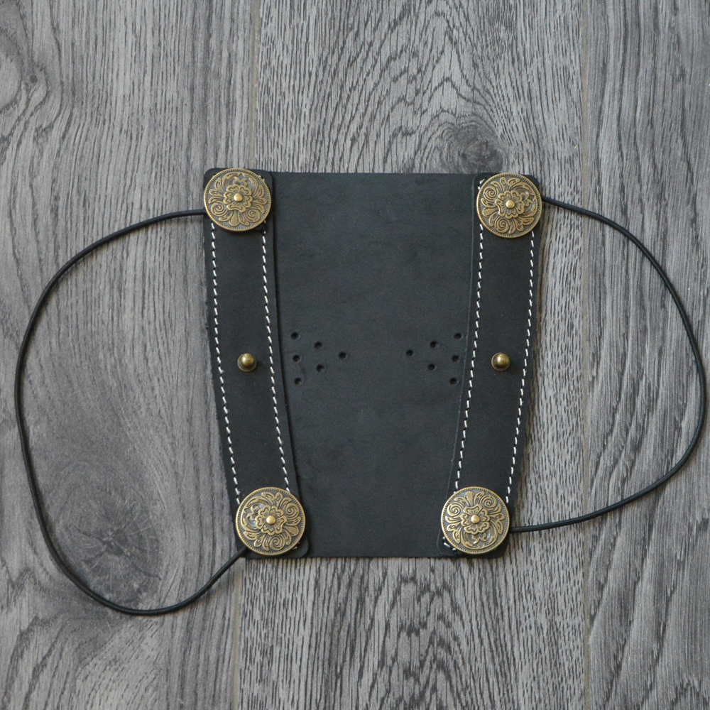 Leather Arm Guard Full-Grain Cowhide Thickened Arm Guard