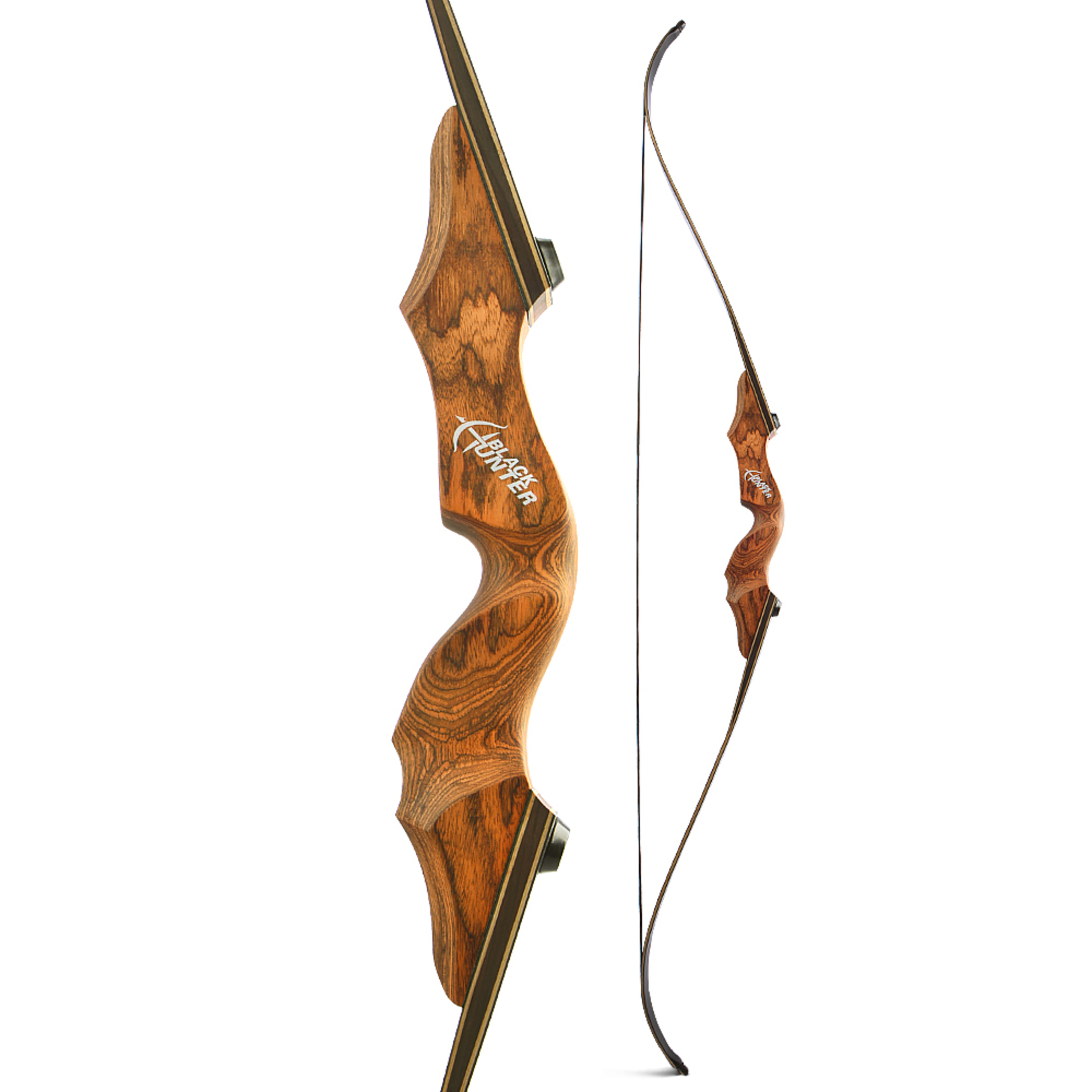 Black Hunter Takedown Recurve Bow Complete Archery Set for Beginners